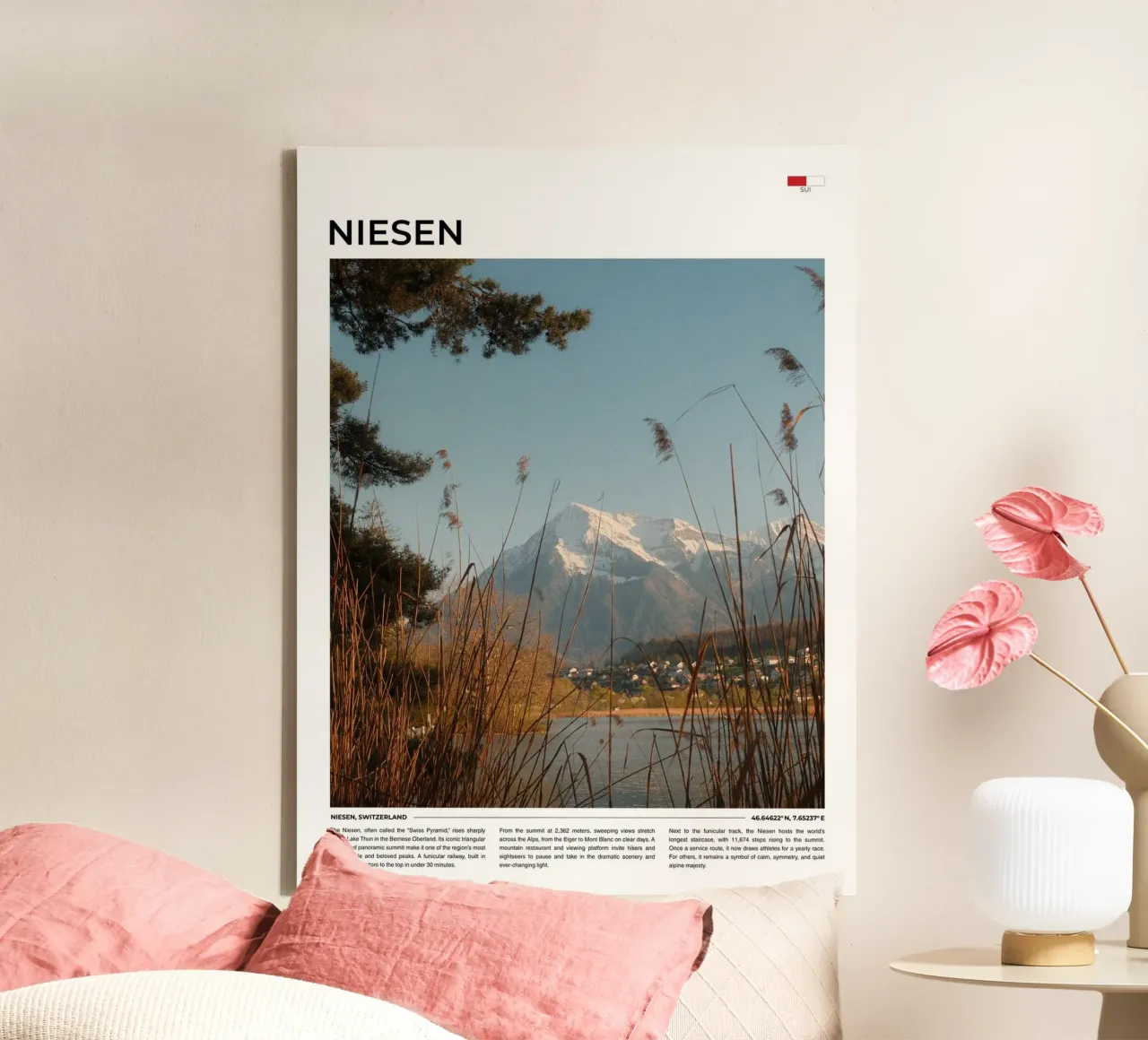 Niesen: Typography tela da FujiType