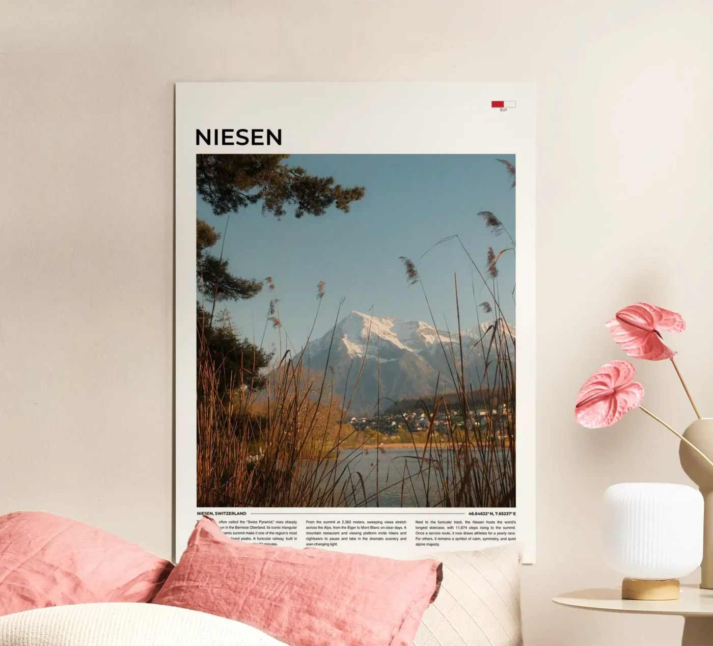 Niesen: Typography poster de FujiType