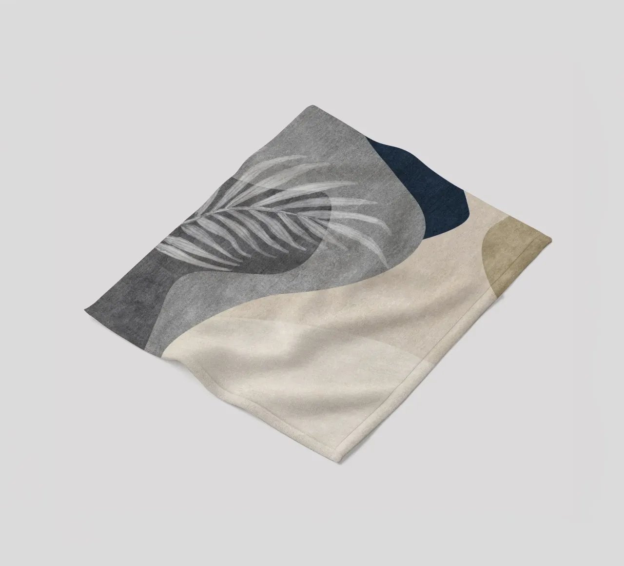 abstract shapes and sheet coperta in pile da vintageshop