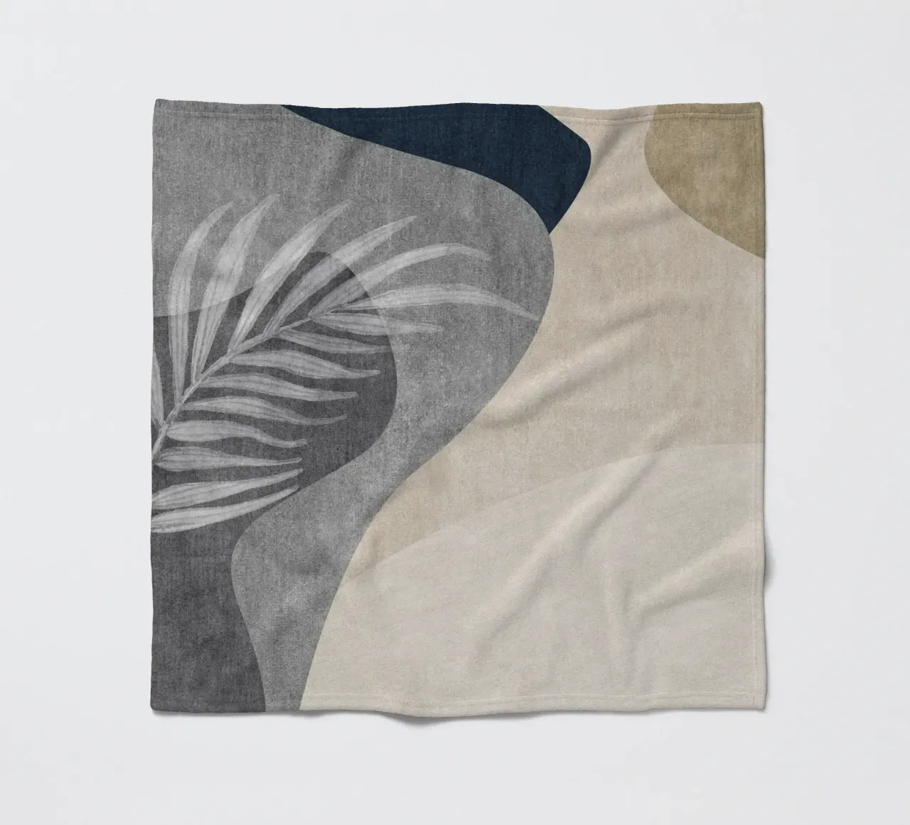 abstract shapes and sheet coperta in pile da vintageshop