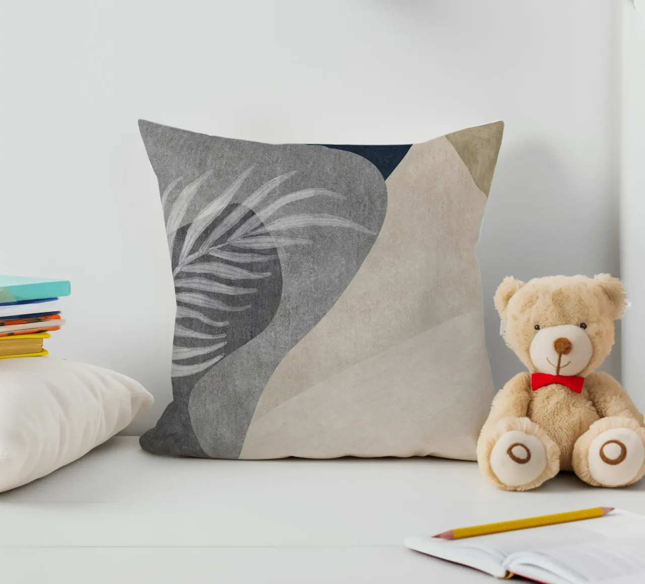 abstract shapes and sheet cuscino da vintageshop