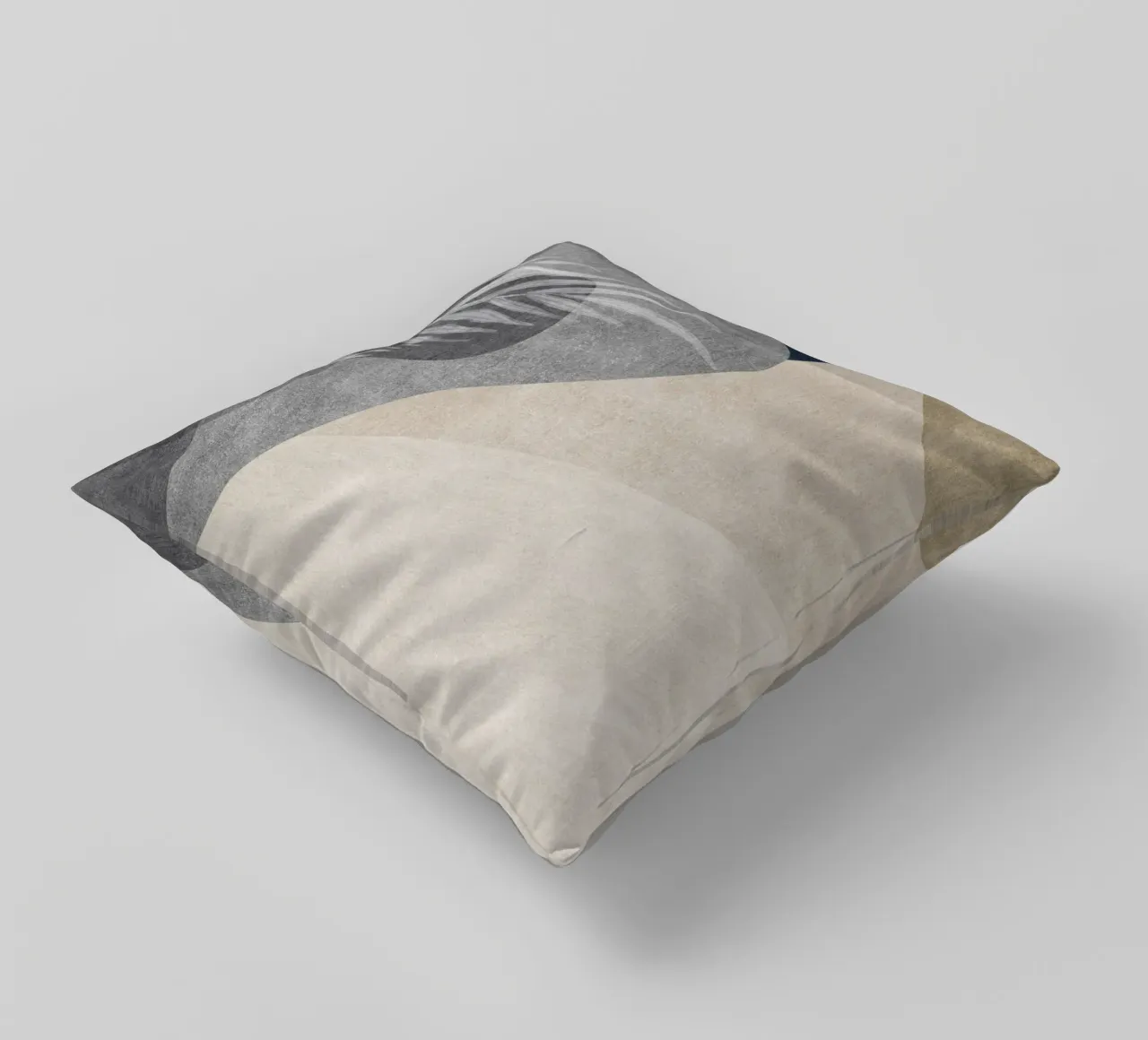 abstract shapes and sheet cuscino da vintageshop