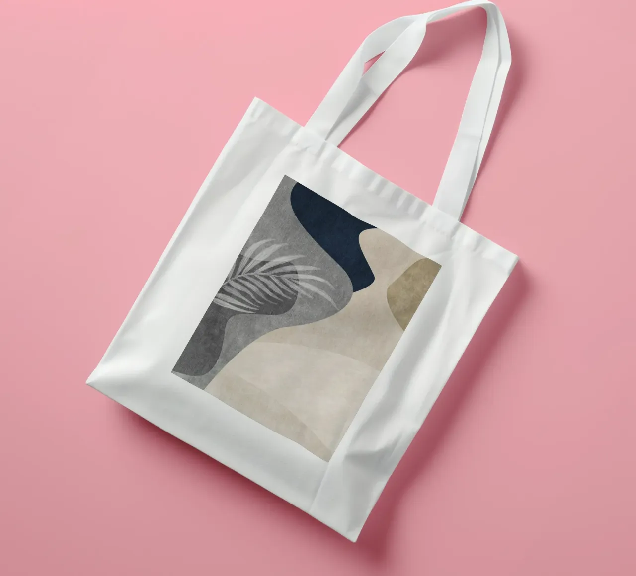 abstract shapes and sheet borsa in juta da vintageshop