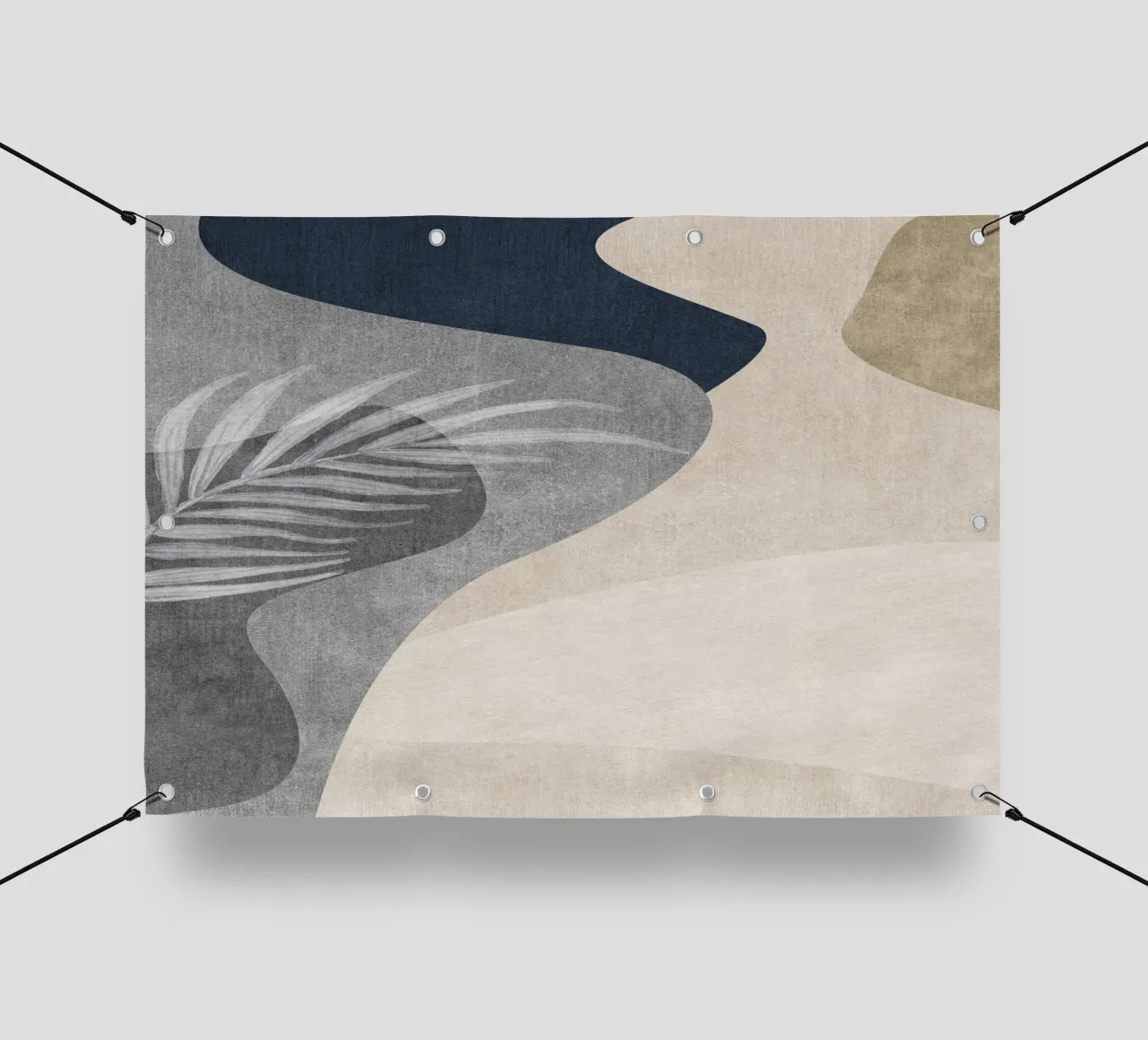 abstract shapes and sheet telo in pvc da vintageshop