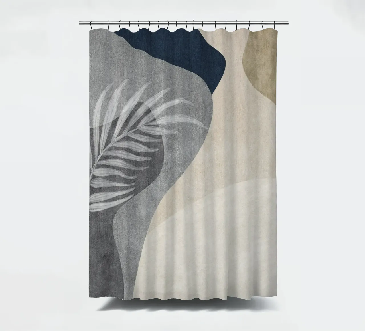 abstract shapes and sheet tenda da doccia da vintageshop
