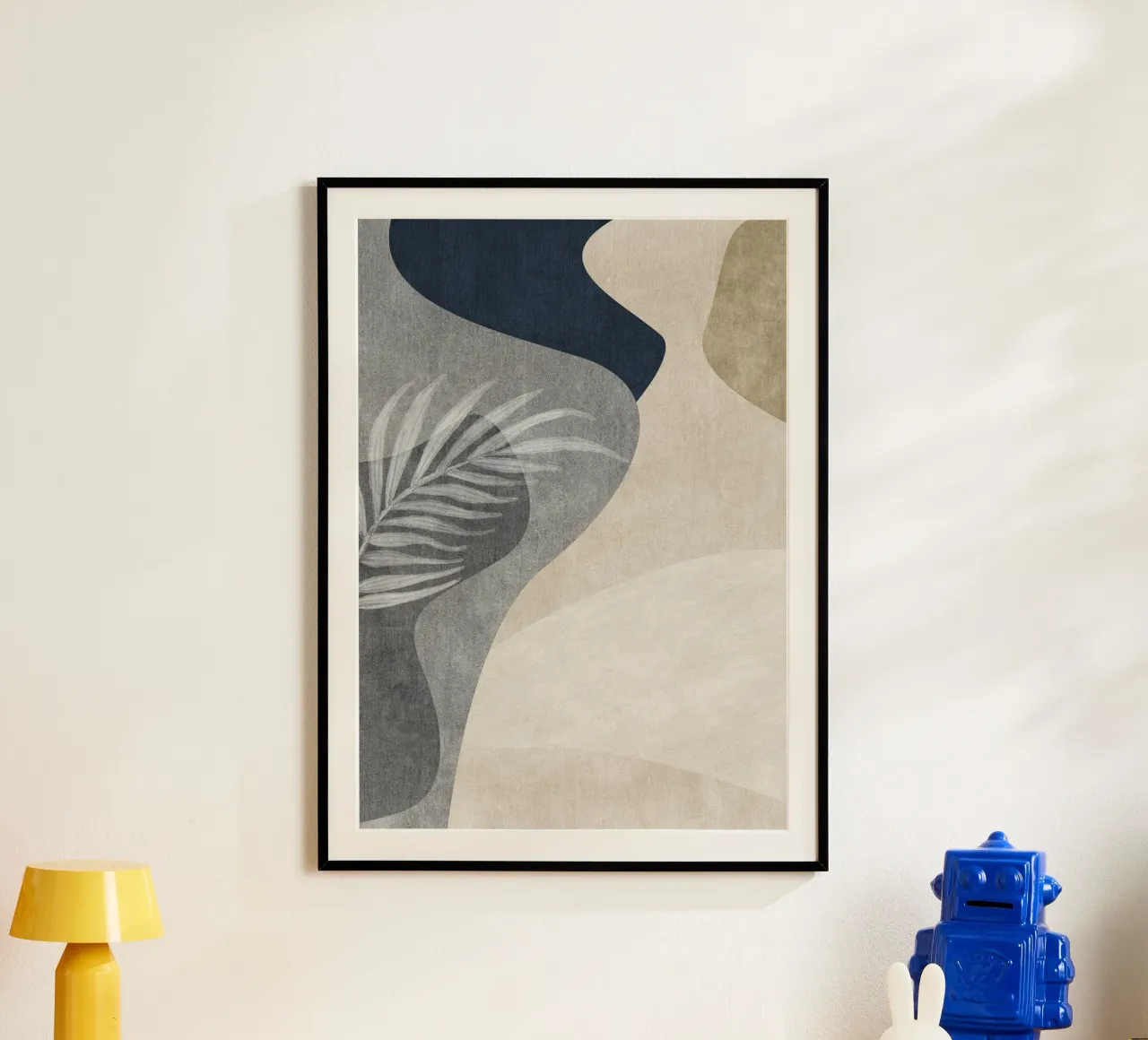 abstract shapes and sheet poster da vintageshop