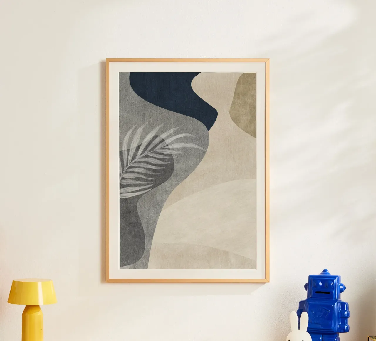 abstract shapes and sheet poster da vintageshop