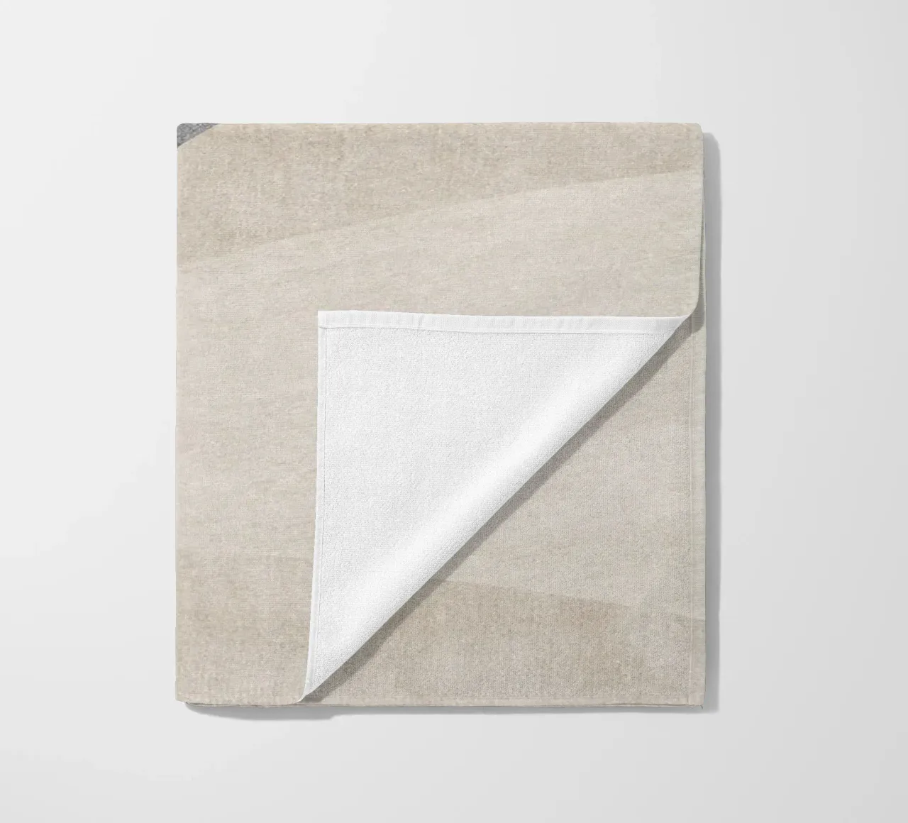 abstract shapes and sheet telo mare da vintageshop