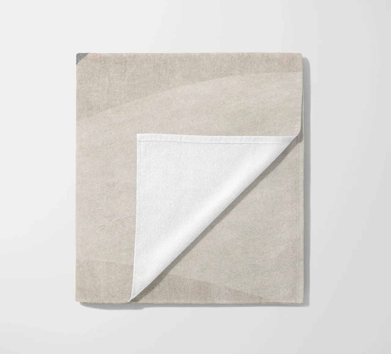 abstract shapes and sheet telo mare da vintageshop