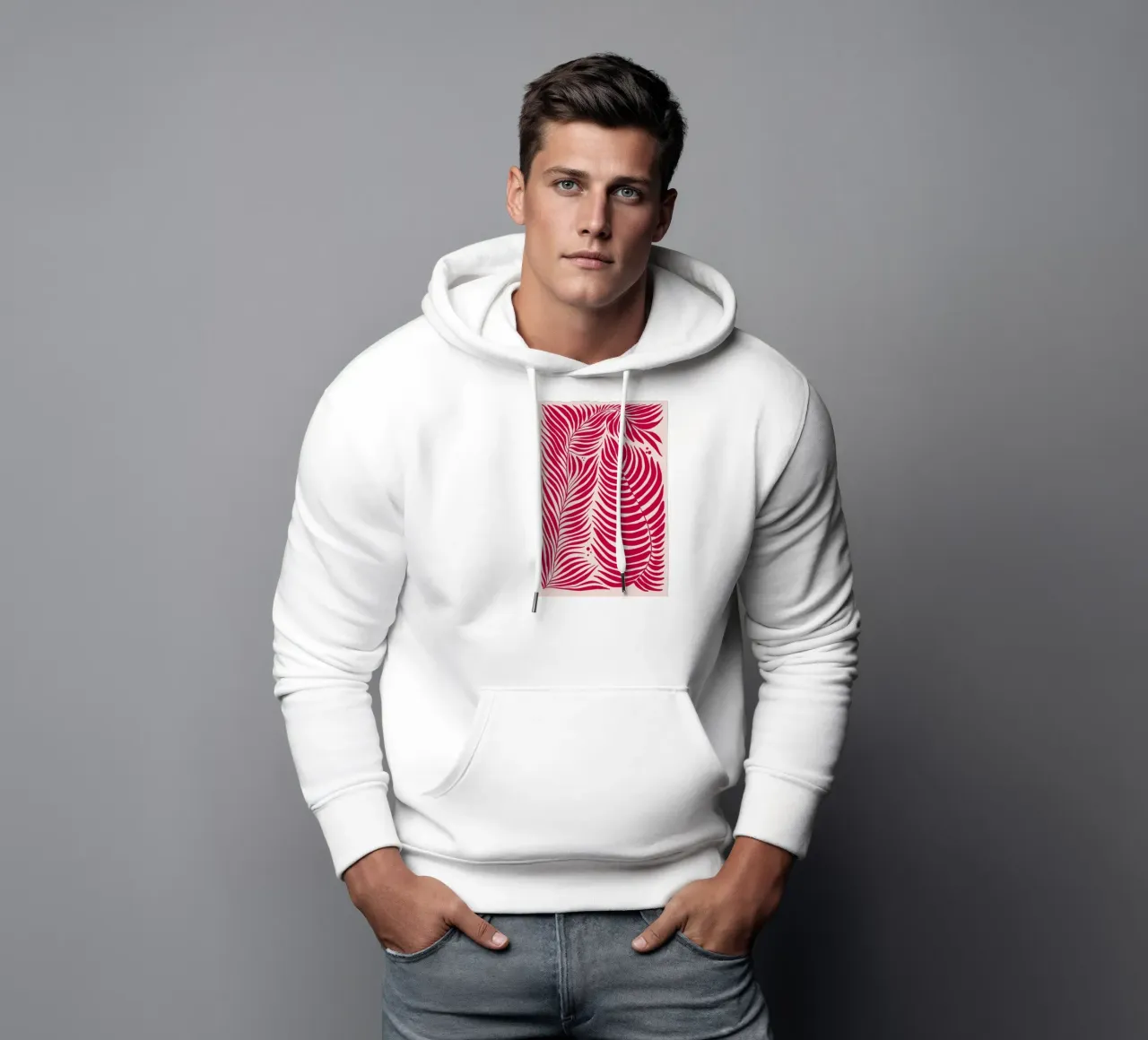 In Terms of Fern Viva Magenta felpa con cappuccio da Studio One