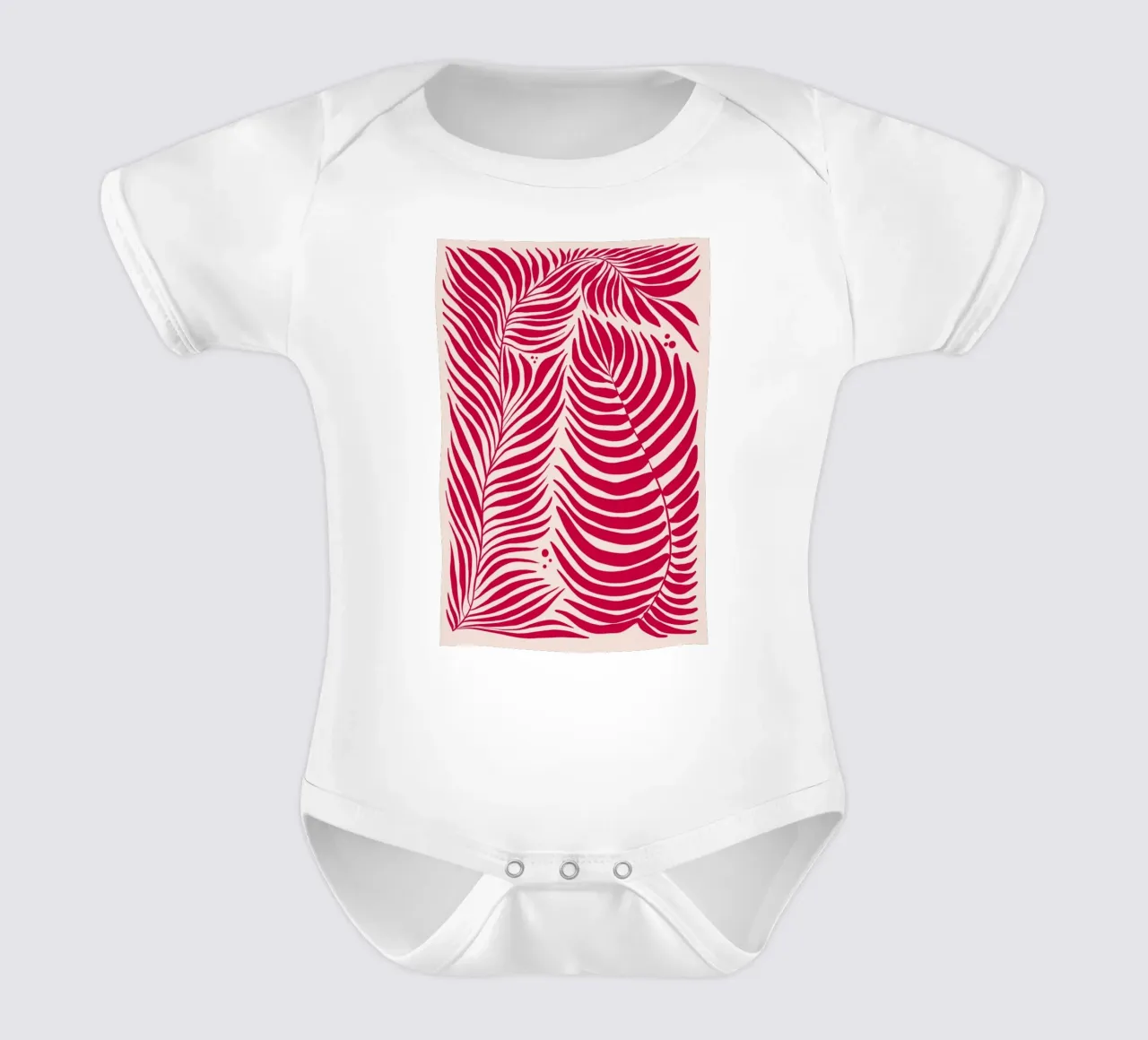 In Terms of Fern Viva Magenta body neonato maniche corte da Studio One