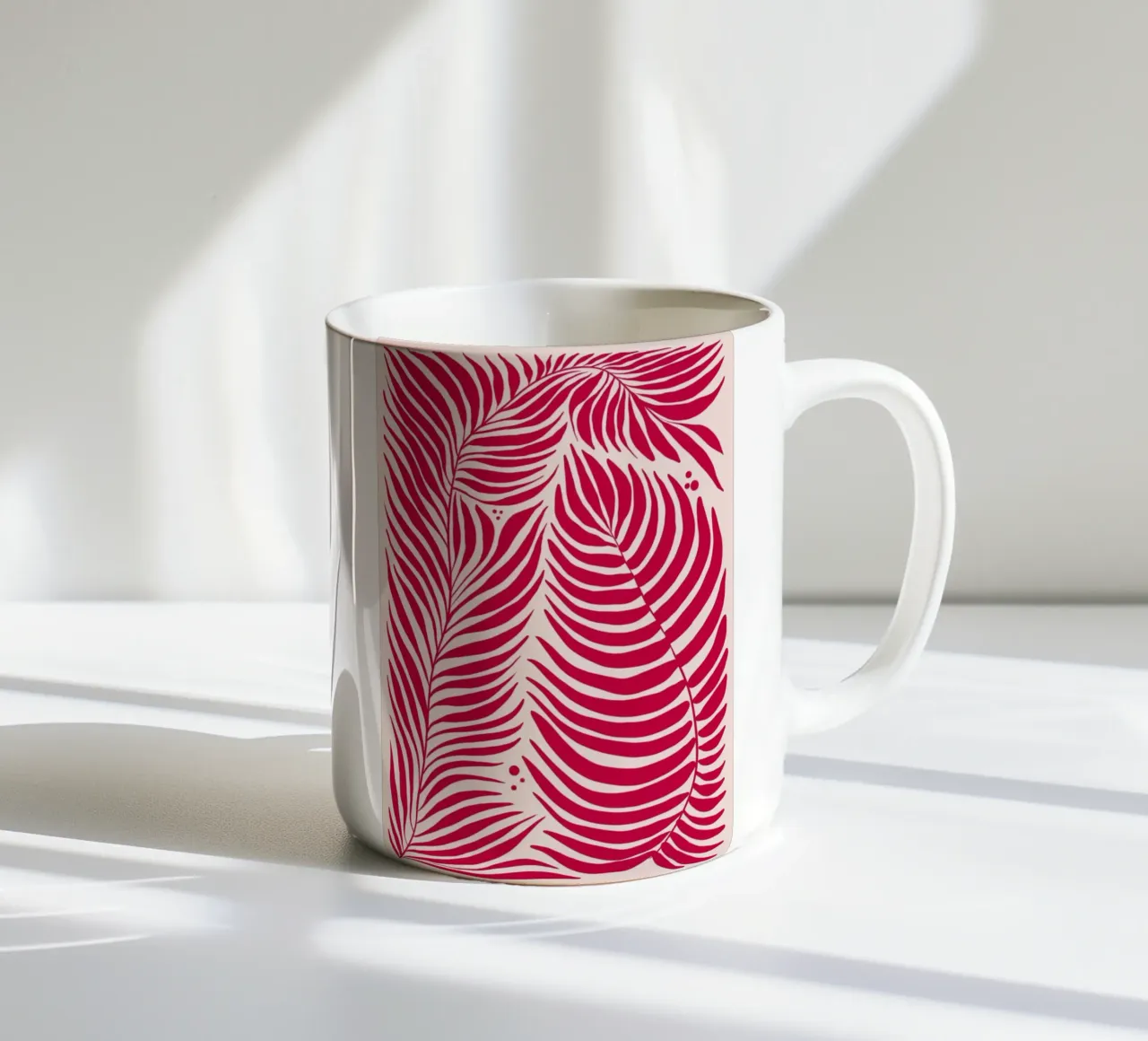 In Terms of Fern Viva Magenta tazza in ceramica da Studio One
