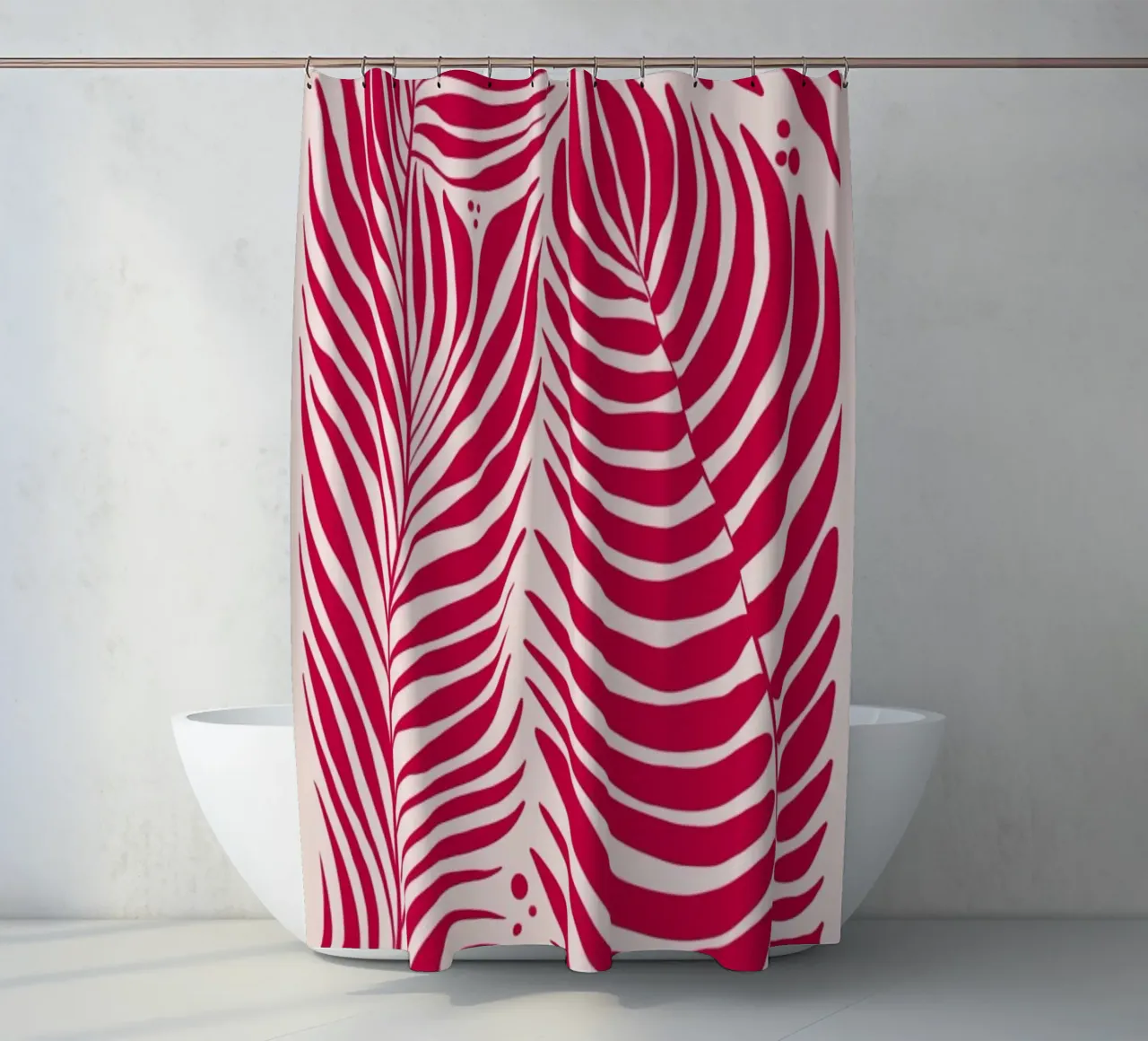 In Terms of Fern Viva Magenta tenda da doccia da Studio One