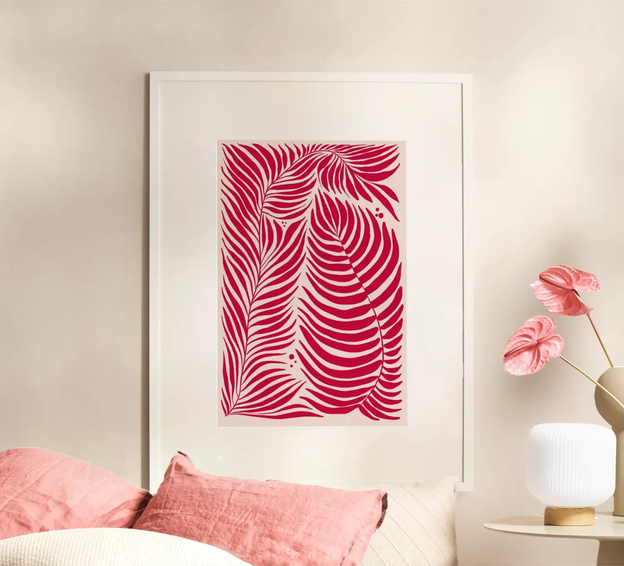 In Terms of Fern Viva Magenta carta hahnemühle da Studio One