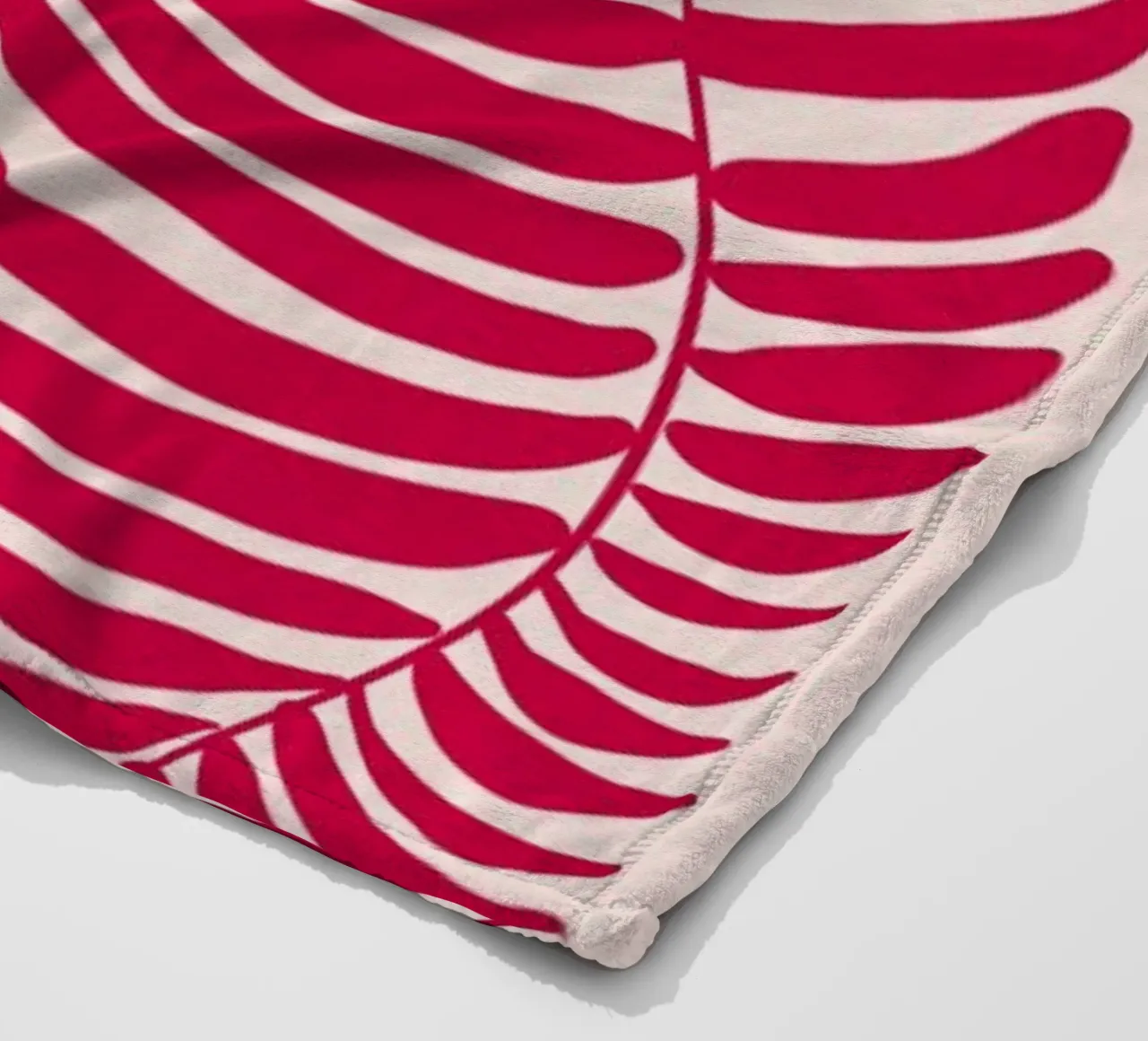In Terms of Fern Viva Magenta coperta in pile da Studio One