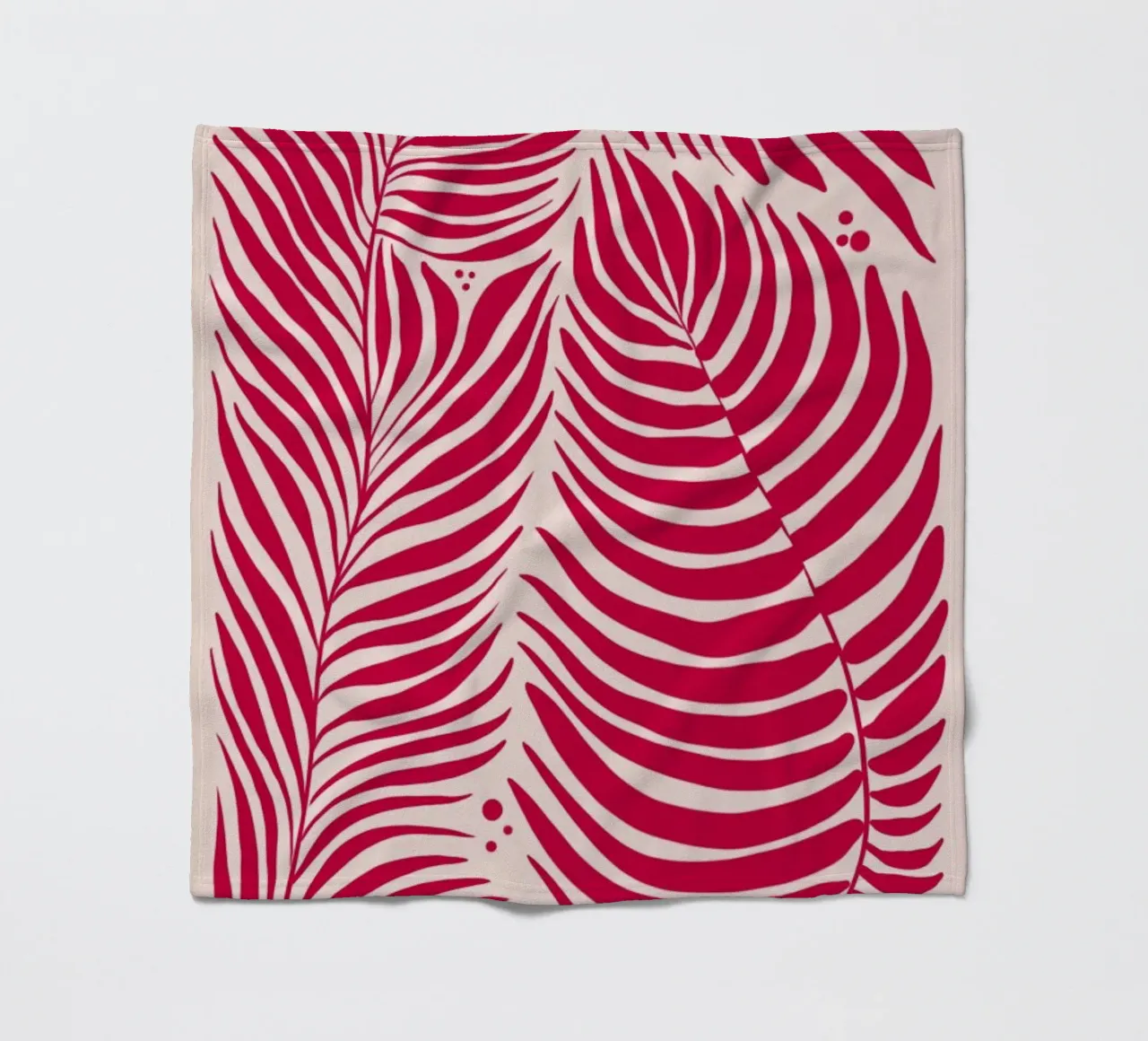 In Terms of Fern Viva Magenta coperta in pile da Studio One