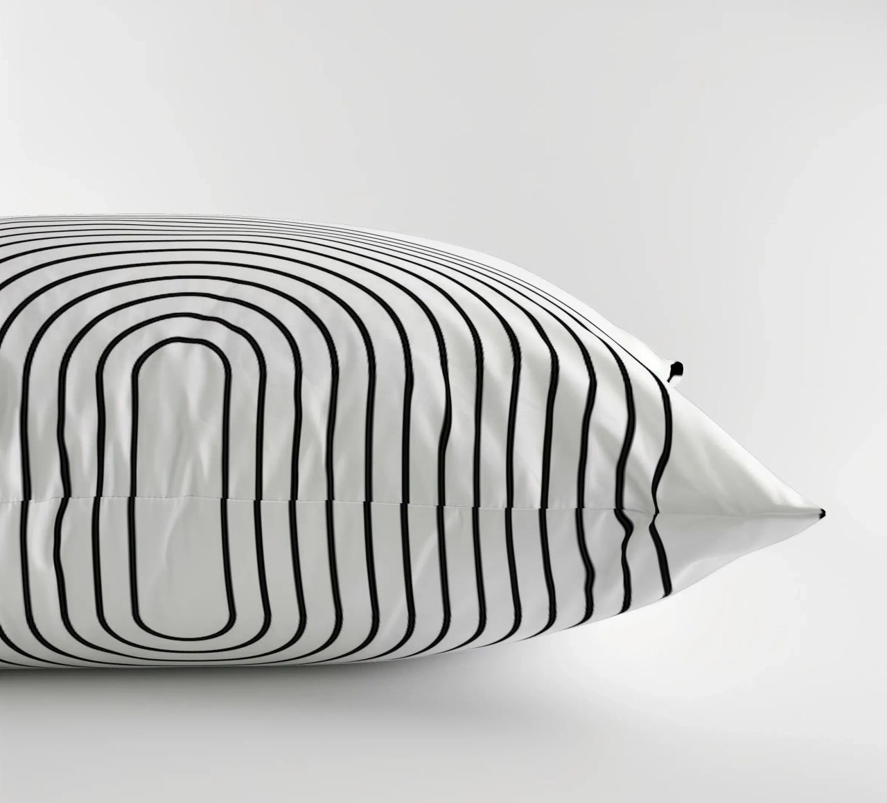 cerchio linee curve cuscino da Bacsic Design