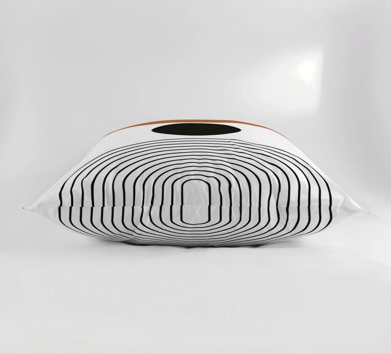 cerchio linee curve cuscino da Bacsic Design