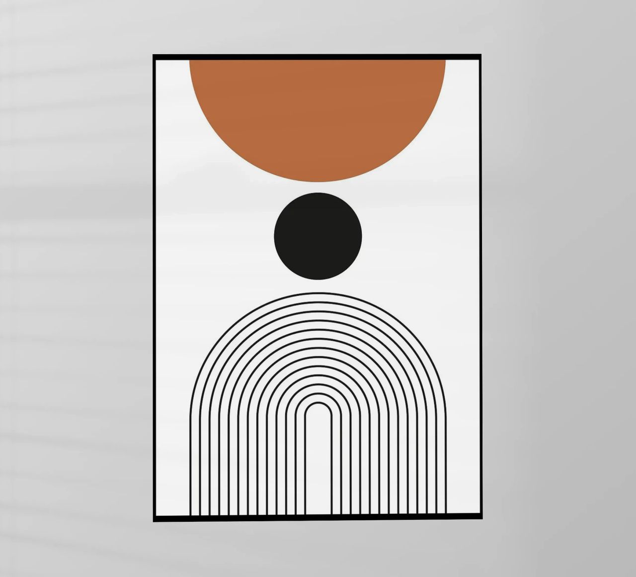 cerchio linee curve pellicola backlit da Bacsic Design