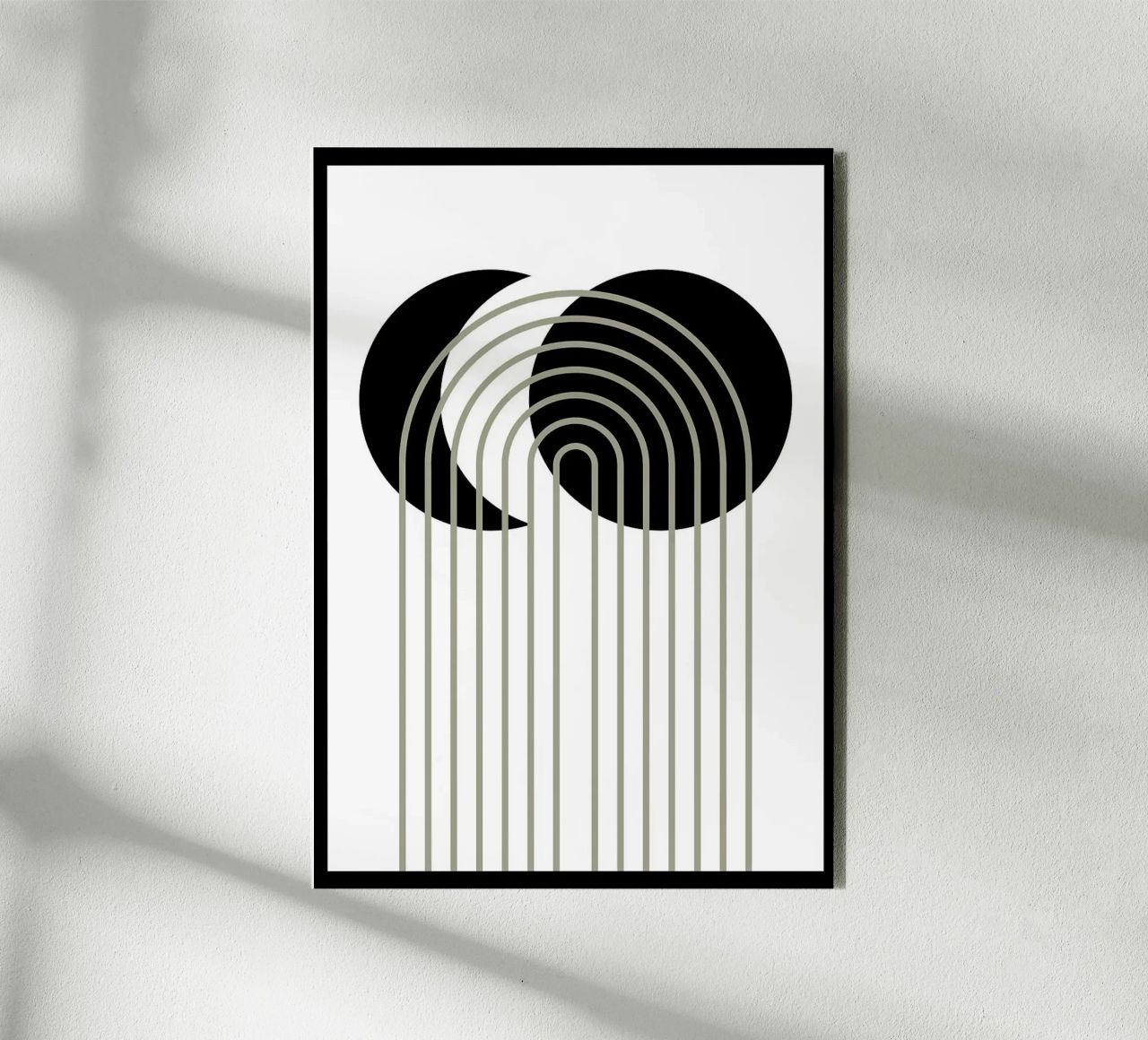 cerchi archi linee curve alluminio dibond da Bacsic Design