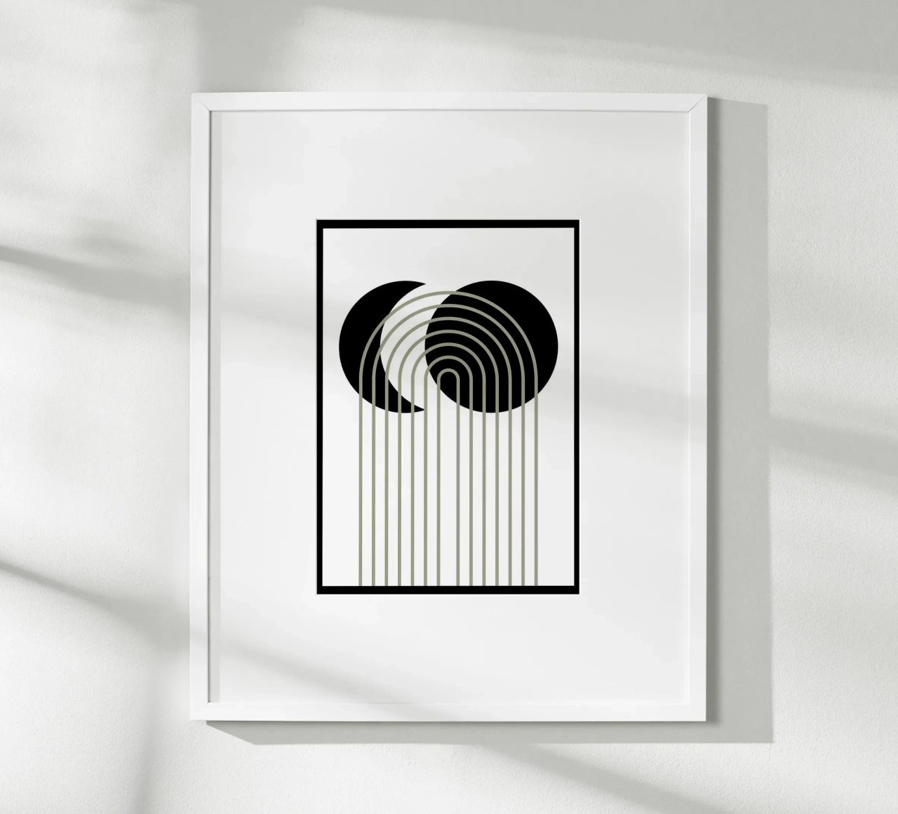 cerchi archi linee curve carta hahnemühle da Bacsic Design