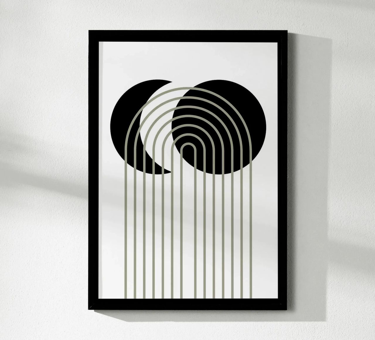 cerchi archi linee curve carta hahnemühle da Bacsic Design