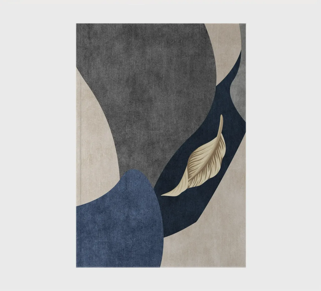 abstract shapes and 3d gold leaf diario da vintageshop