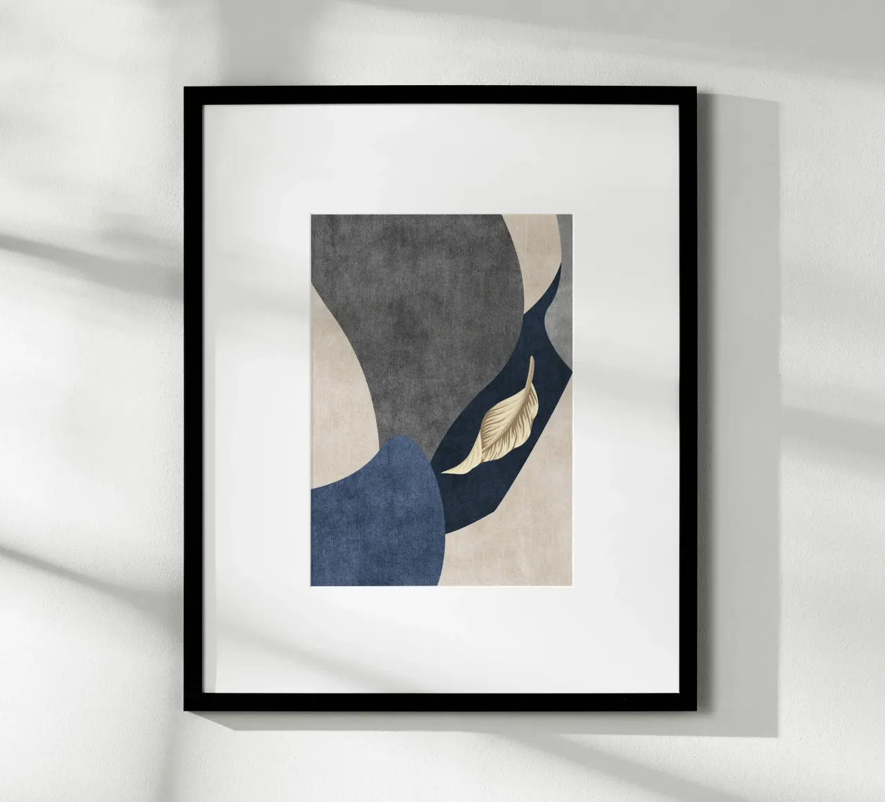 abstract shapes and 3d gold leaf carta hahnemühle da vintageshop