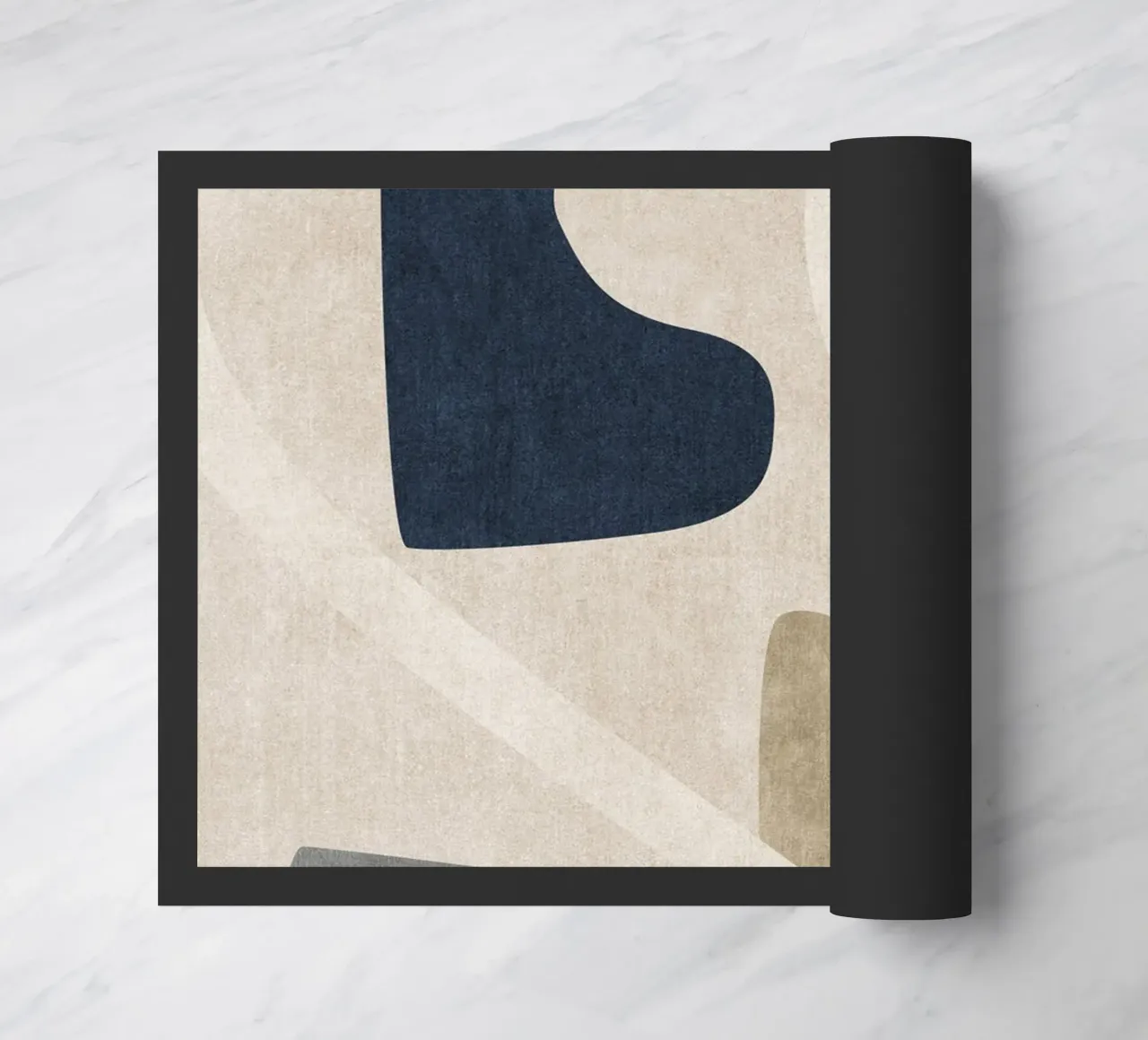 abstract organic shapes zerbino da vintageshop