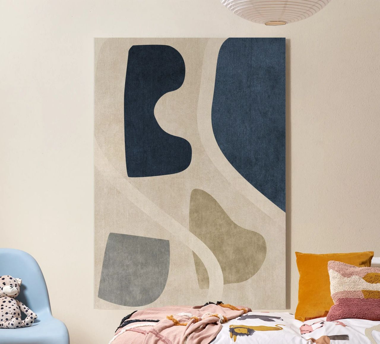 abstract organic shapes metacrilato de vintageshop
