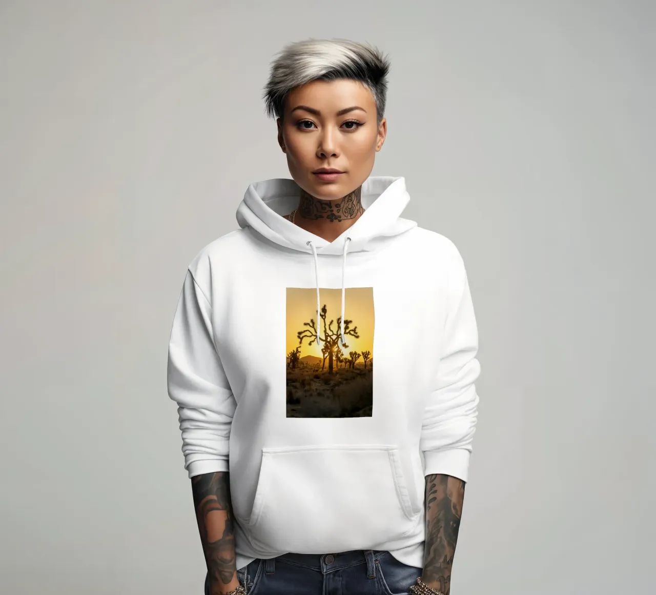 joshua tree wüste Hoodie von Earthly Visions