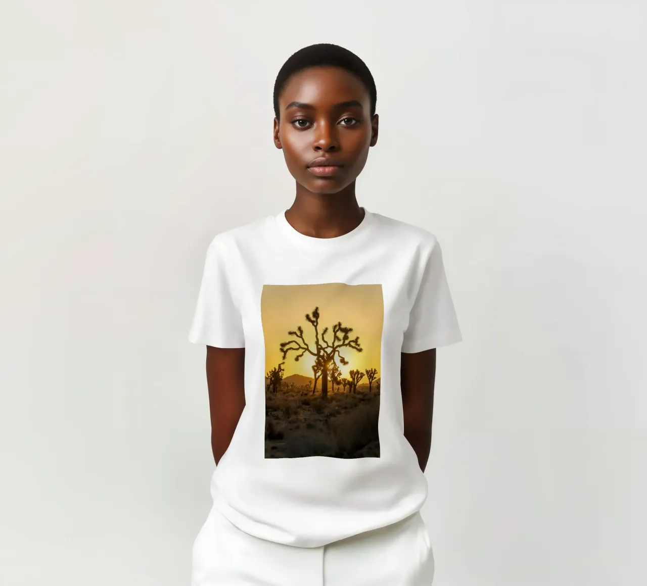 desierto del árbol de joshua camiseta de Earthly Visions