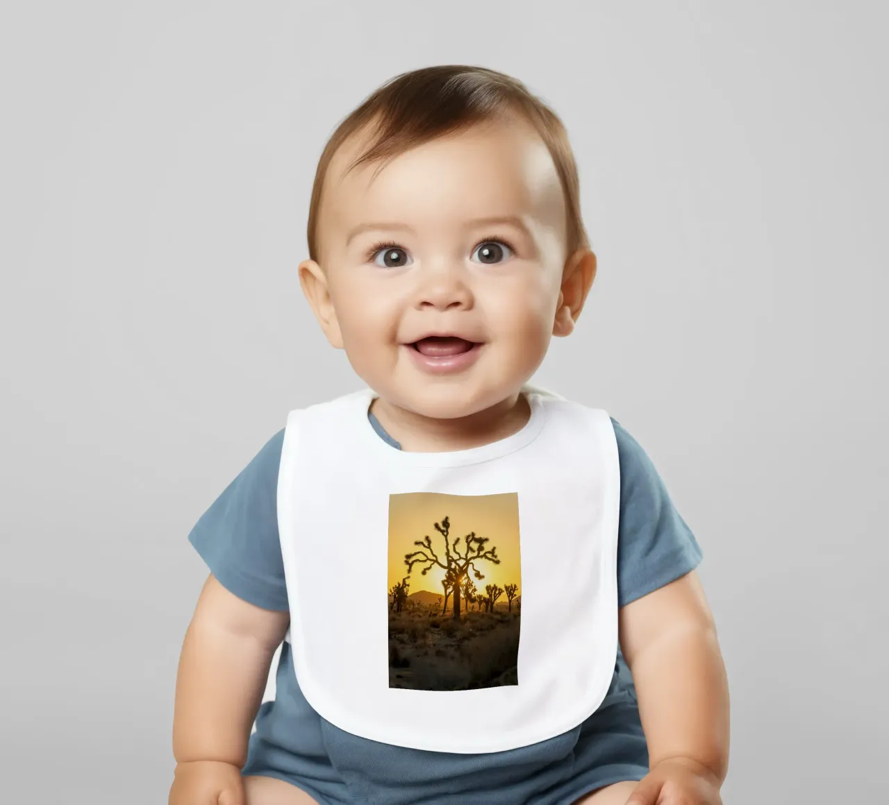 joshua tree woestijn baby slabbetje van Earthly Visions