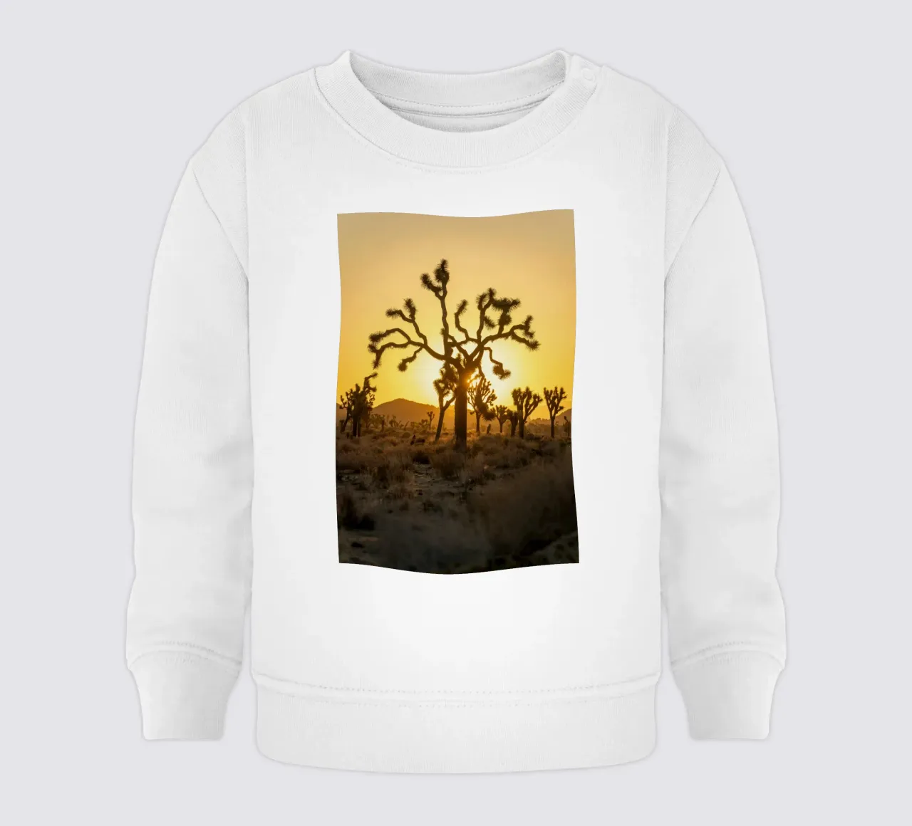 deserto di joshua tree felpa neonato da Earthly Visions