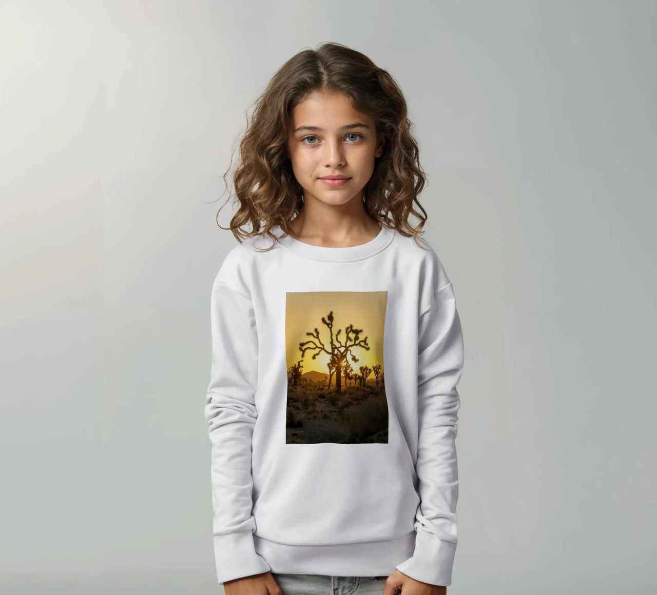 deserto di joshua tree felpa bambino da Earthly Visions