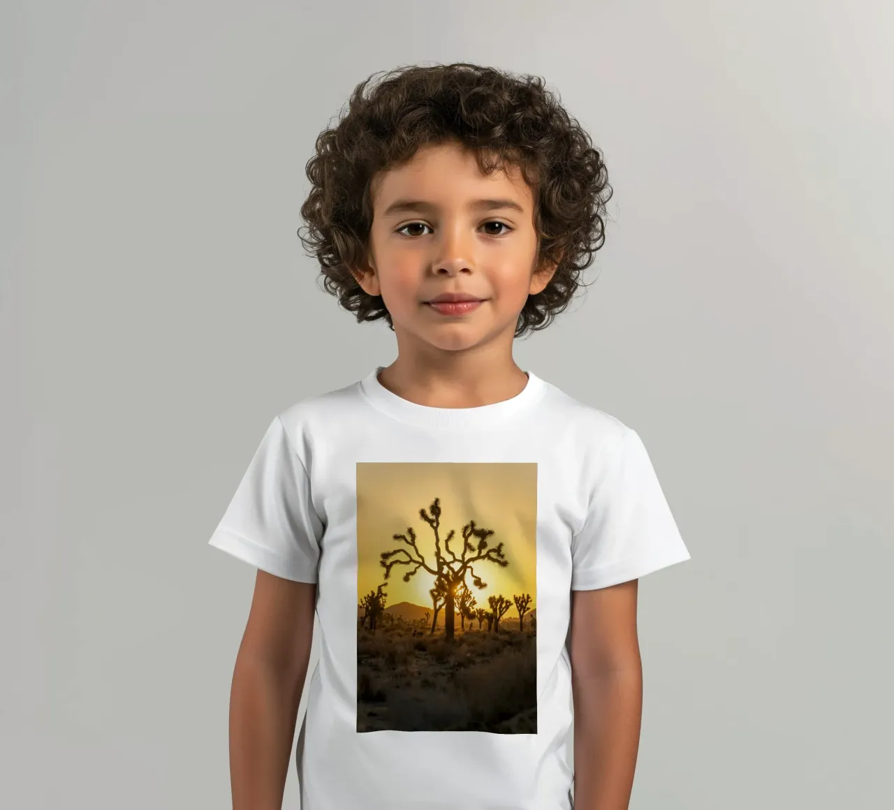deserto di joshua tree t-shirt bambini da Earthly Visions