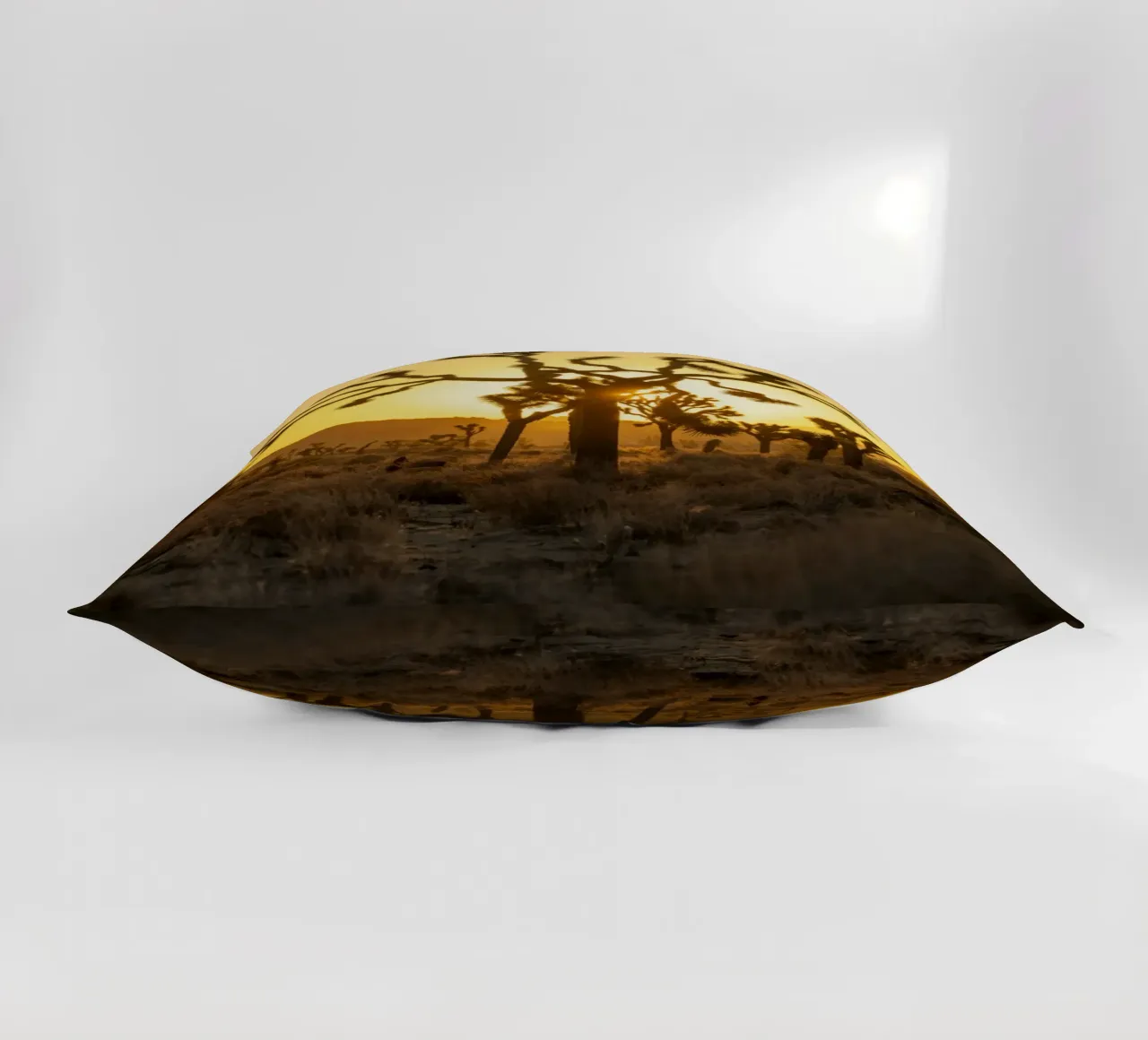 joshua tree desert decorative cushion by Earthly Visions