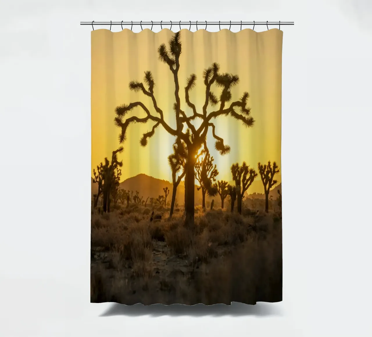 joshua tree wüste Duschvorhang von Earthly Visions