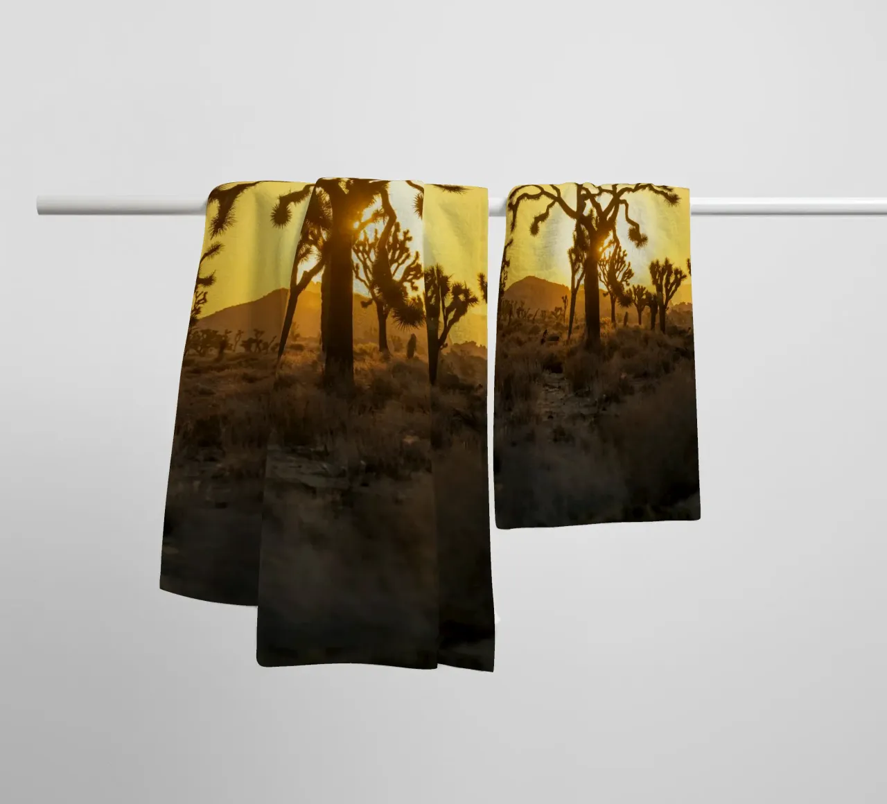joshua tree wüste Handtuch von Earthly Visions