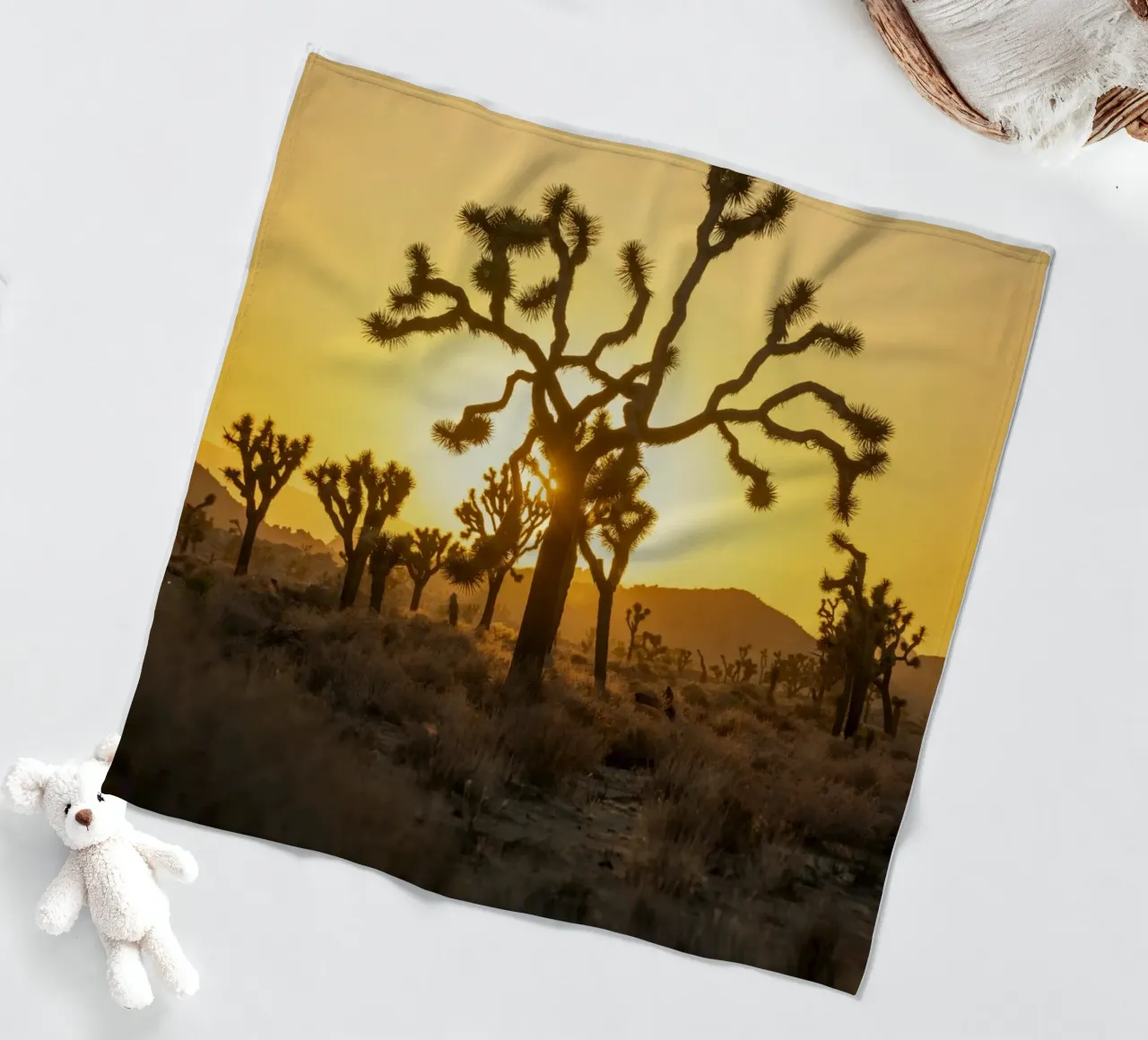 joshua tree wüste Fleecedecke von Earthly Visions