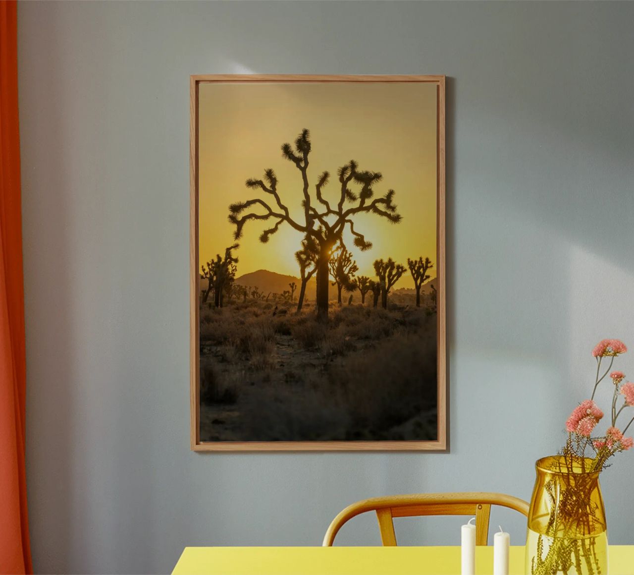 deserto di joshua tree alluminio dibond da Earthly Visions