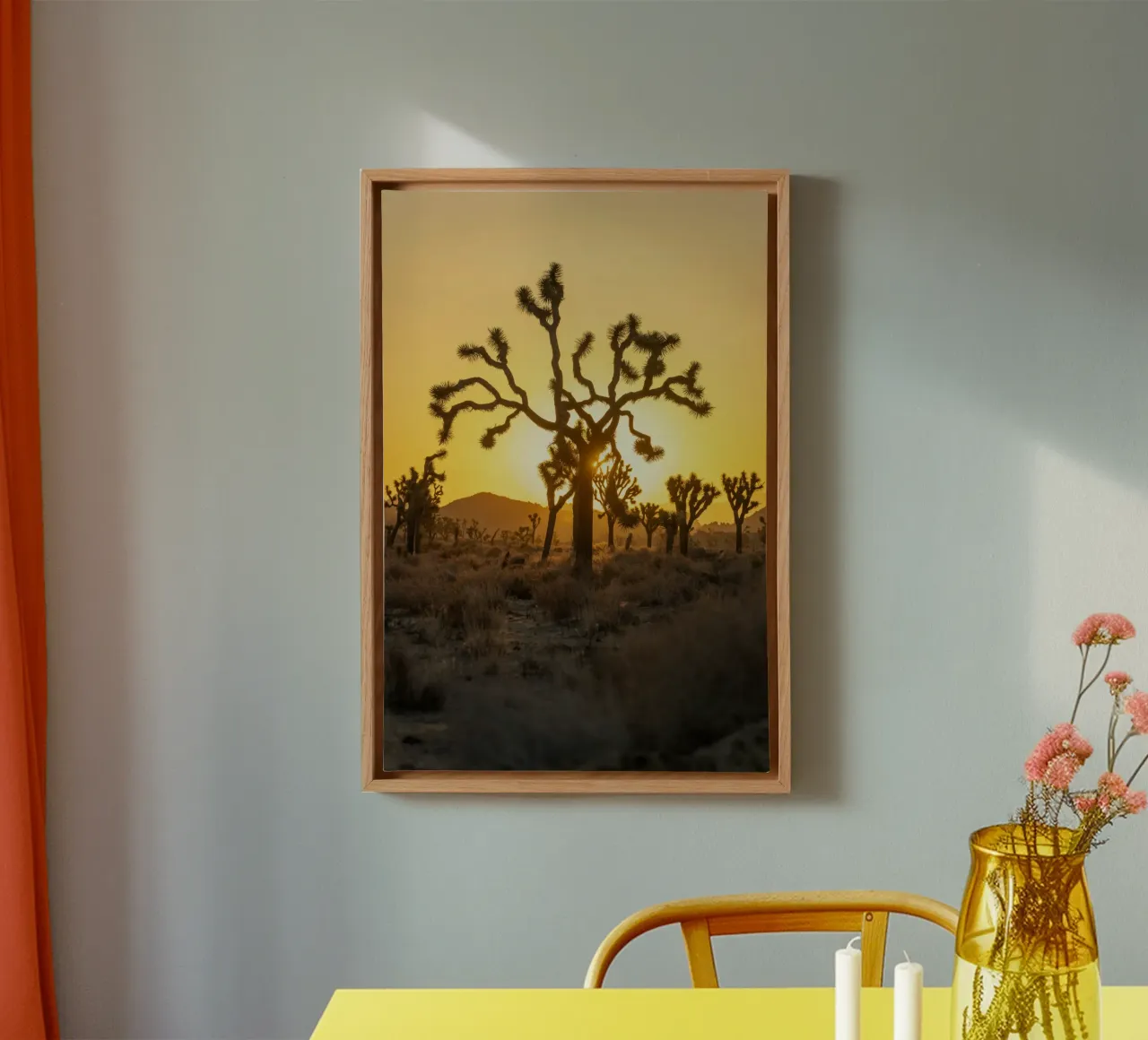 joshua tree desert canvas by Earthly Visions