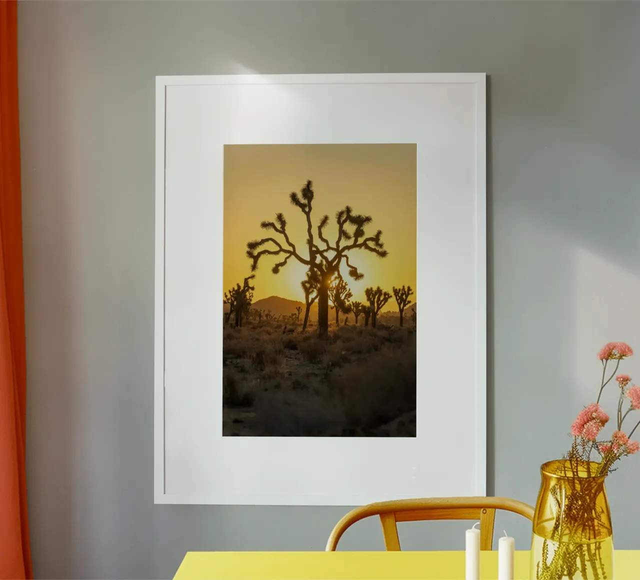 joshua tree wüste Hahnemühle von Earthly Visions