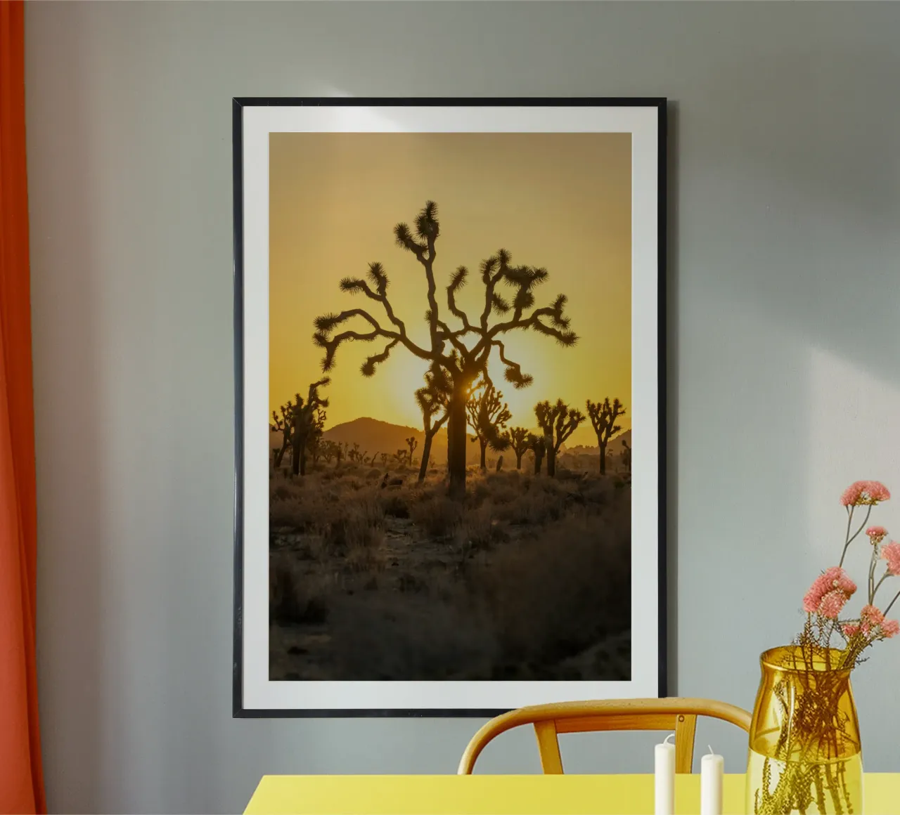 joshua tree wüste Hahnemühle von Earthly Visions