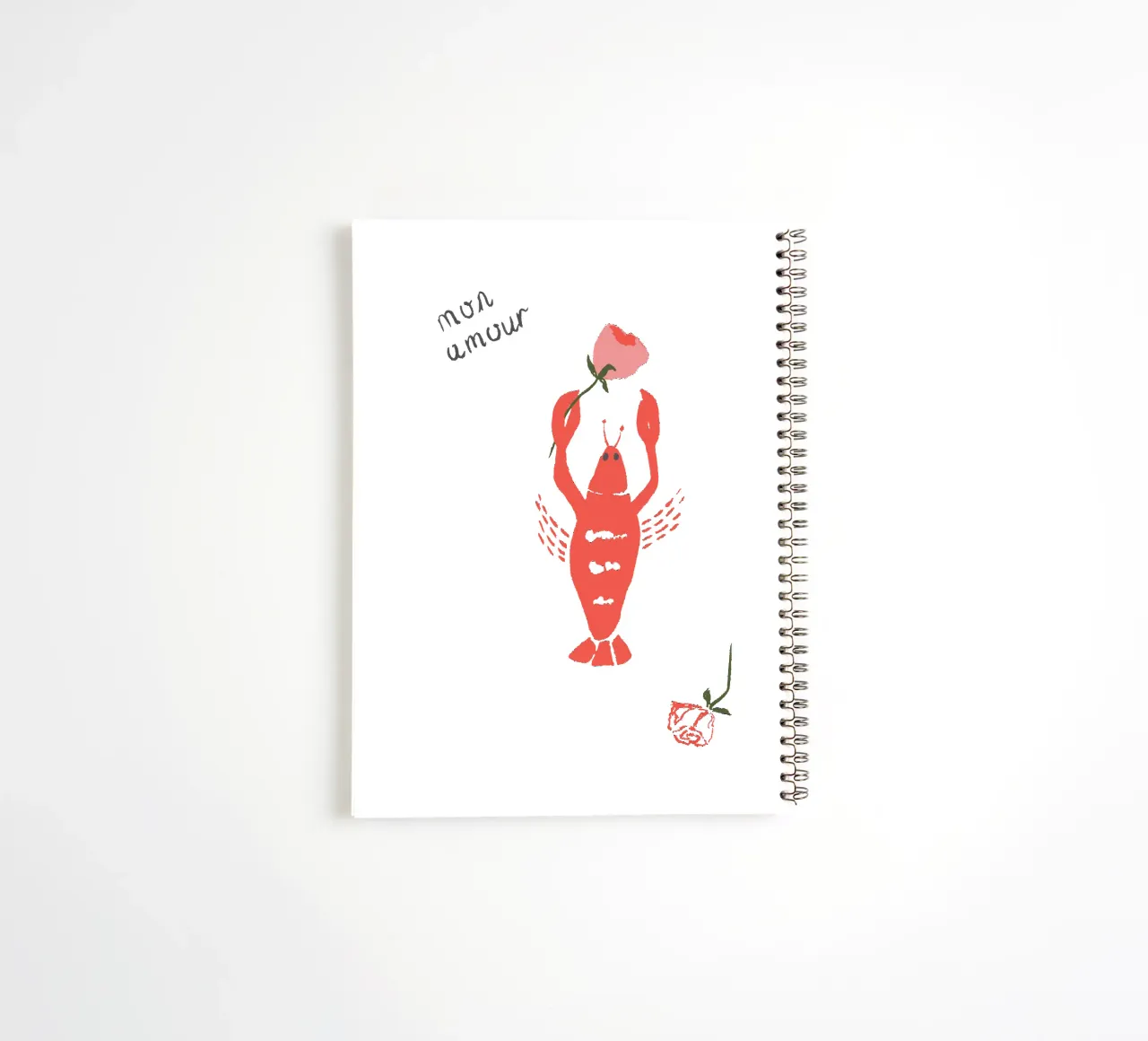 Monamour spiral notebook by Atelier Mave