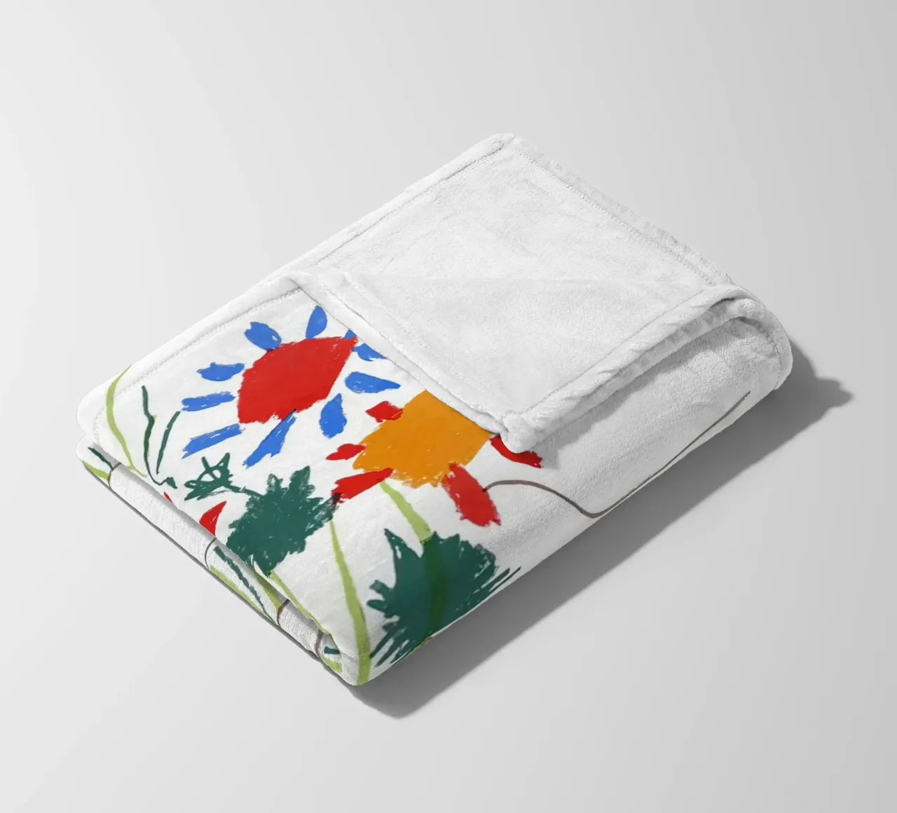 Picasso Bouquet di pace coperta in pile da Jam Poster