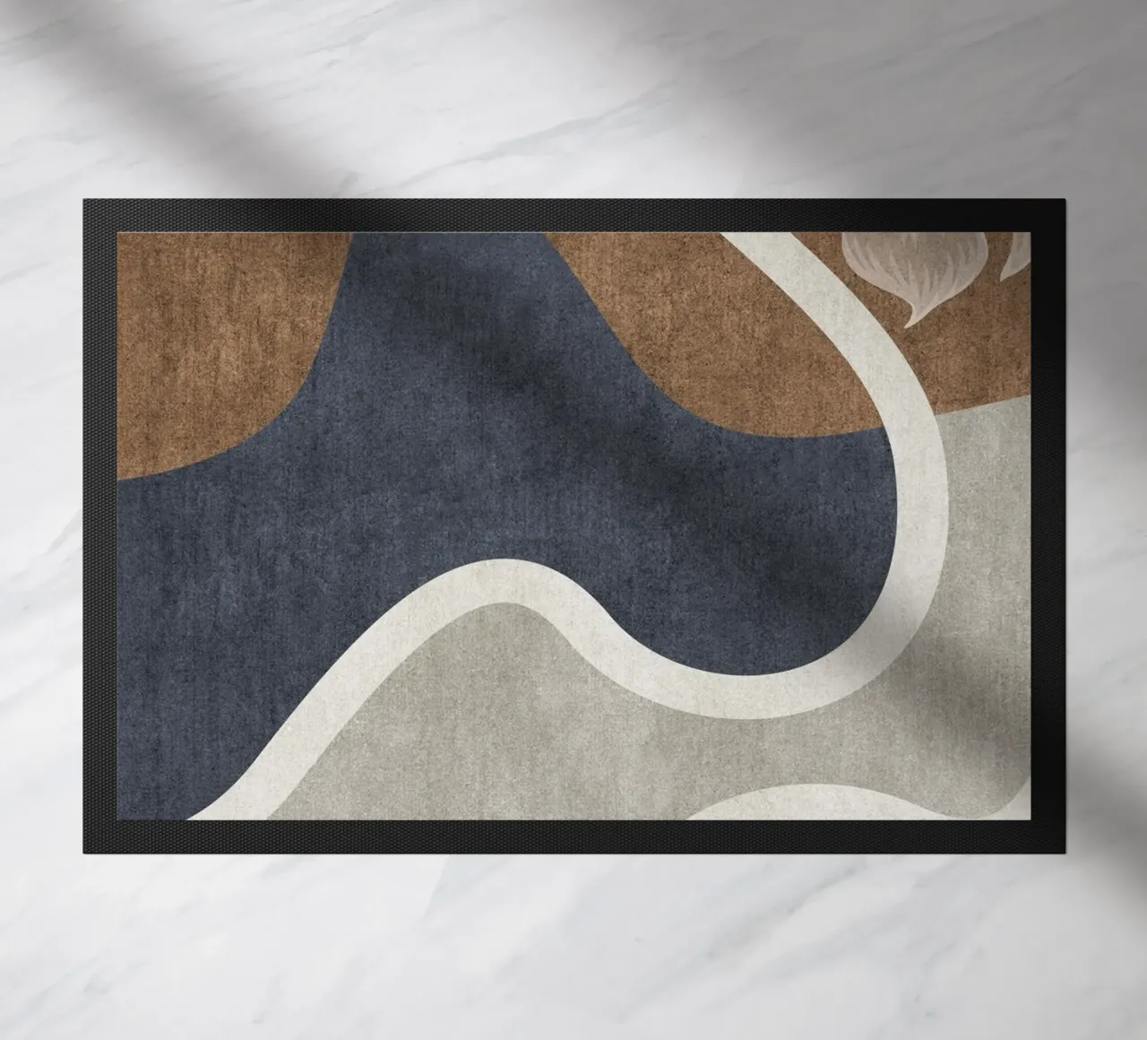 abstract shapes waves and white sheet zerbino da vintageshop