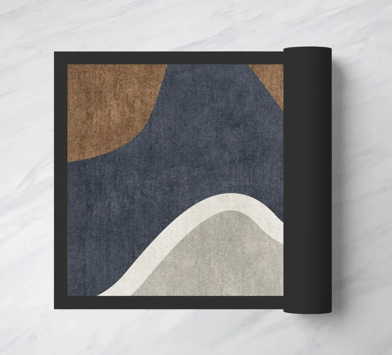 abstract shapes waves and white sheet zerbino da vintageshop