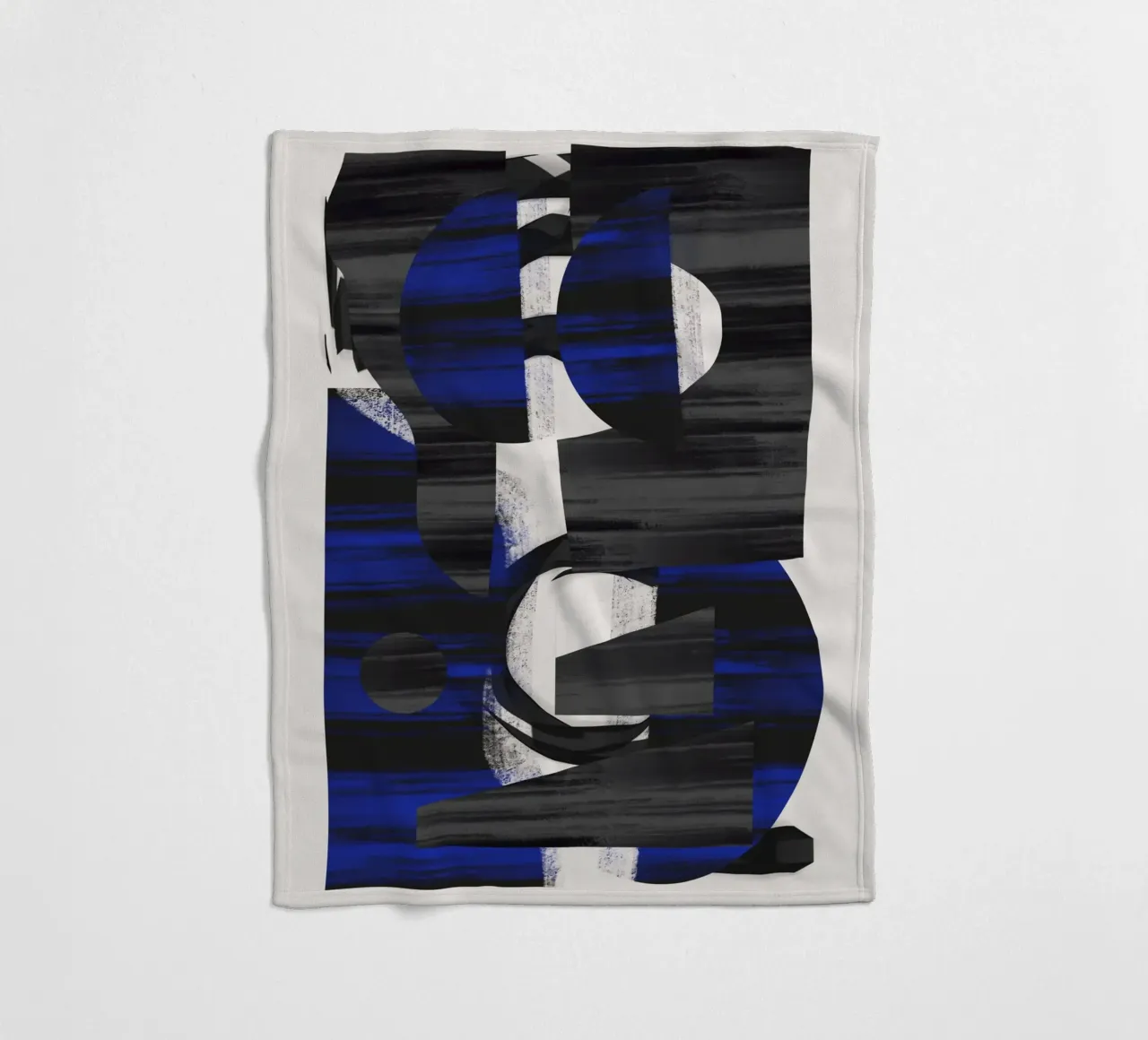 Composizione di forme giocose 16 coperta in pile da Little Dean