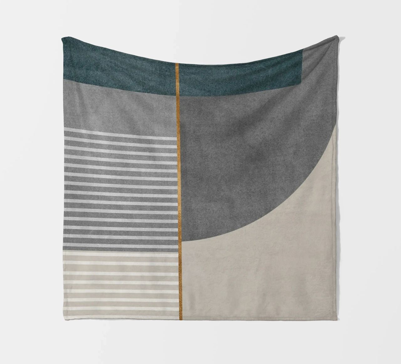 abstract shapes frames and lines coperta in pile da vintageshop